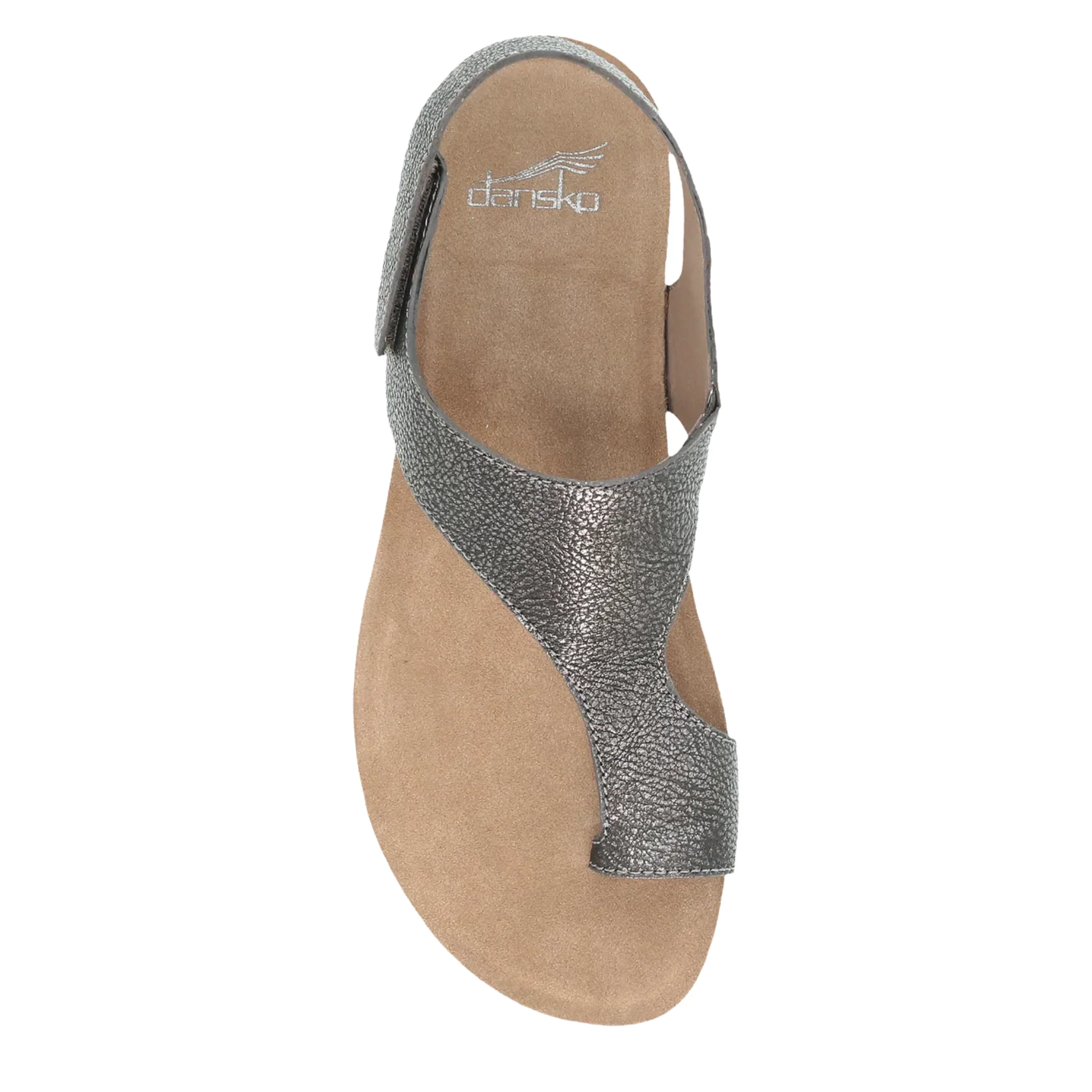 Dansko Women's Reece Sandals - Pewter Metallic - Image 3