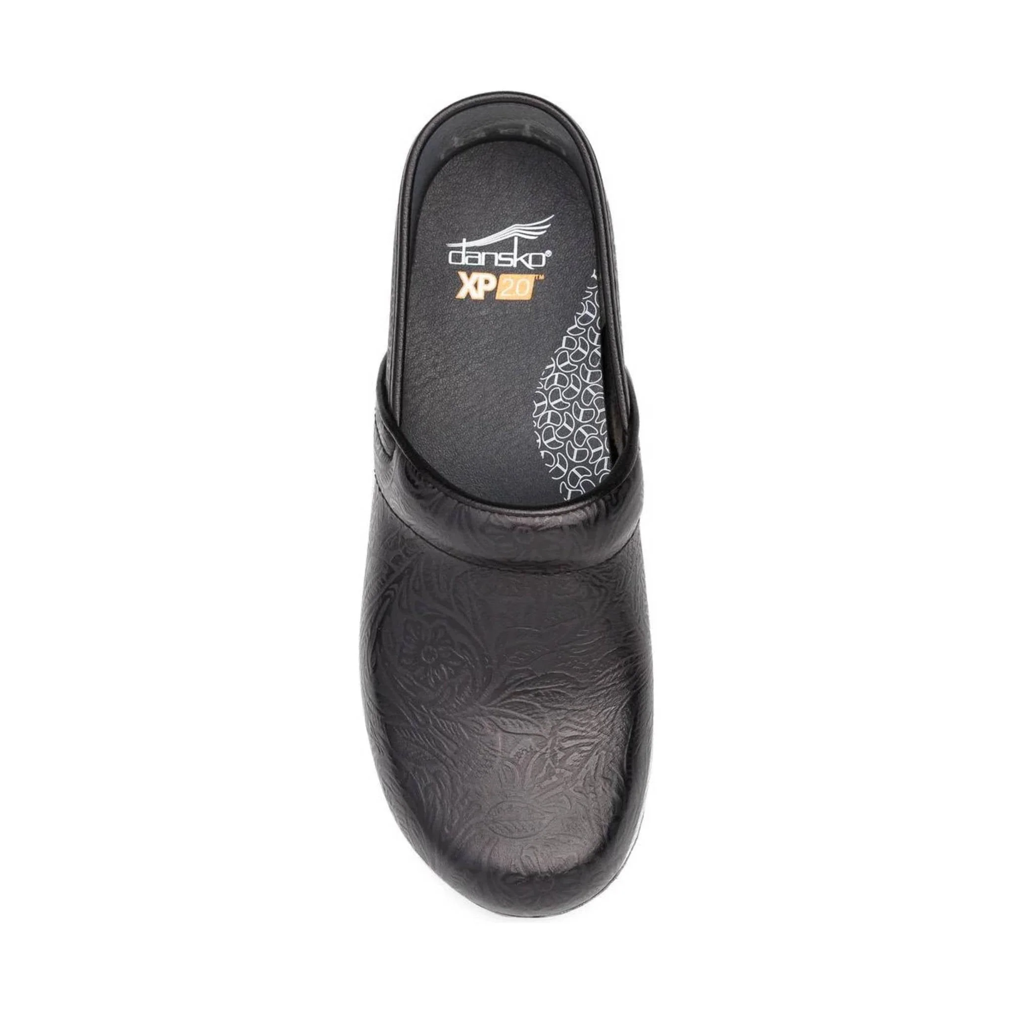 Dansko Women's XP 2.0 - Black Floral Tooled Color - Image 4