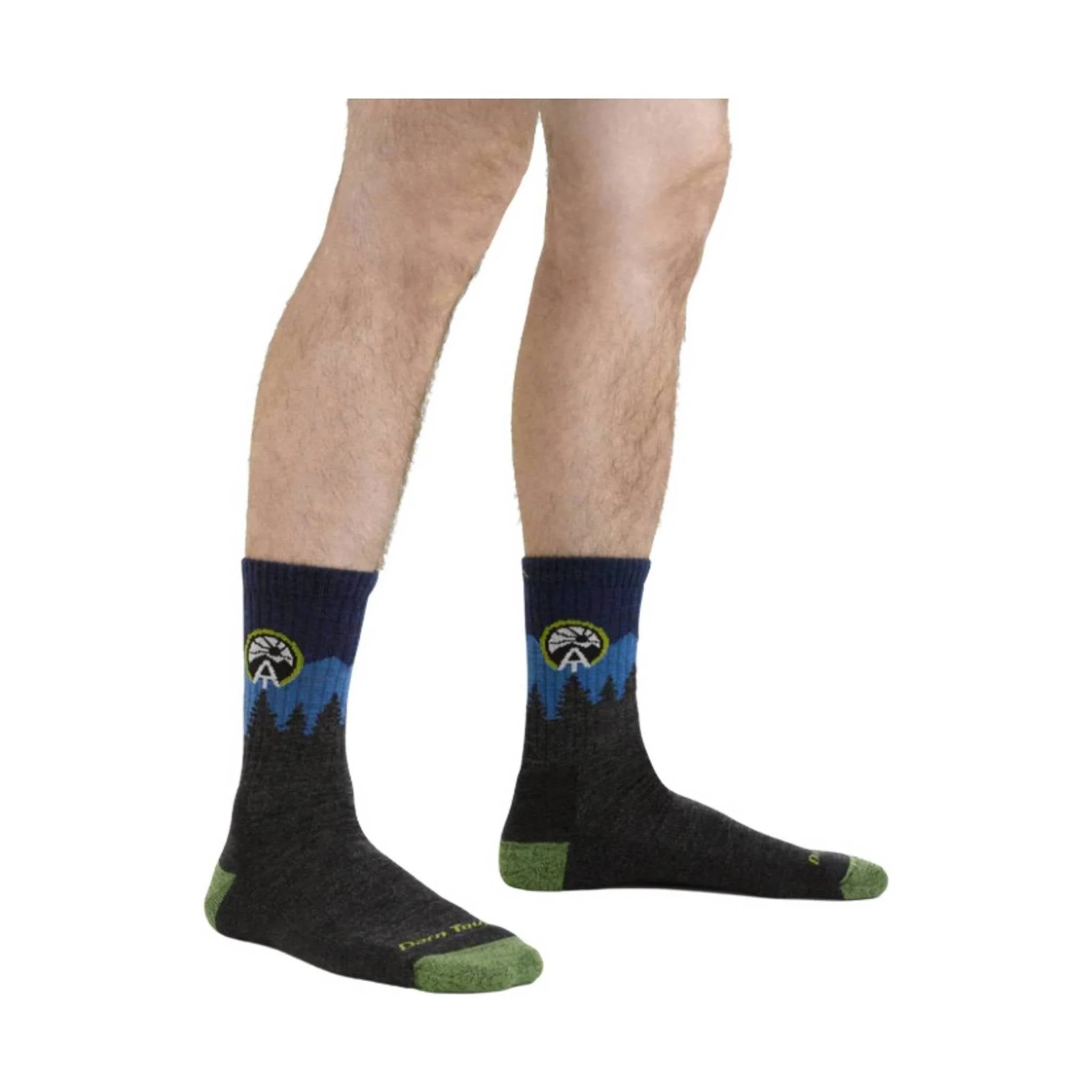 Darn Tough Vermont ATC Micro Crew Midweight Hiking Sock - Eclipse - Image 2