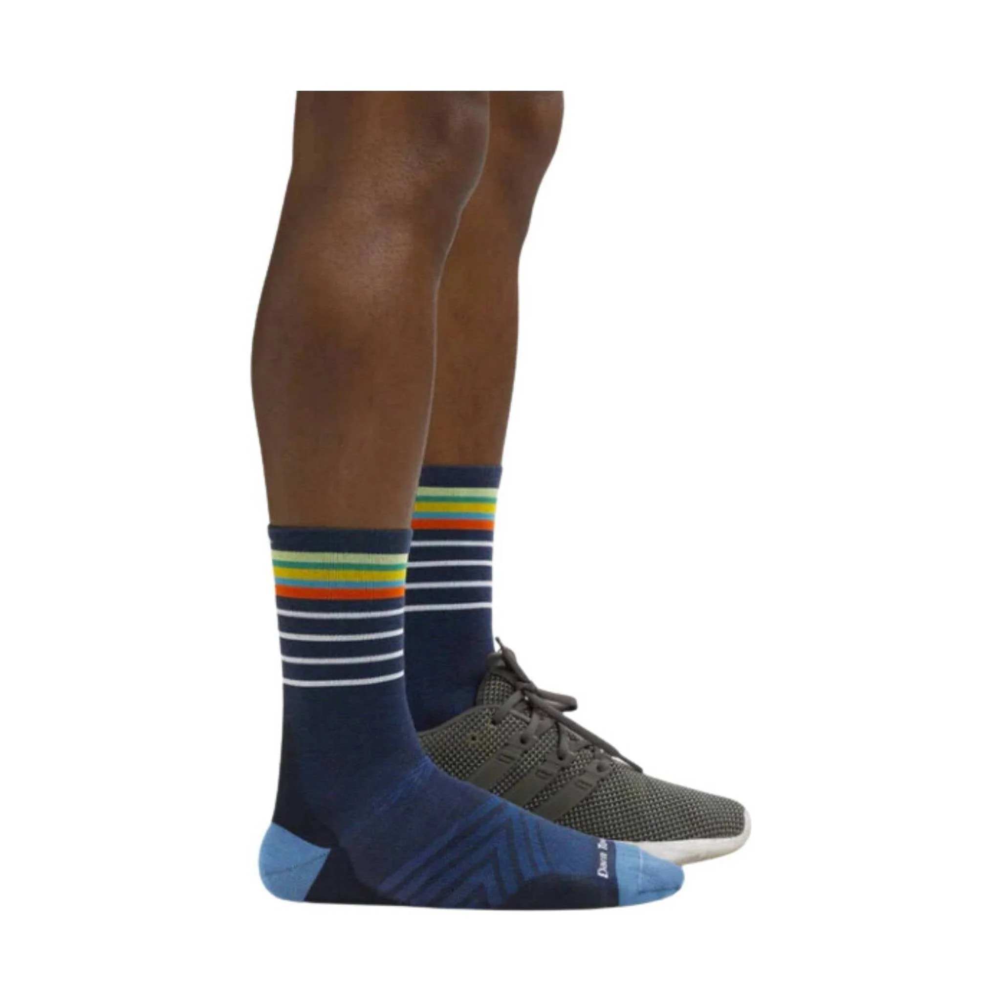 Darn Tough Vermont Men's Stride Micro Crew Ultra Lightweight Running Sock - Eclipse - Image 3