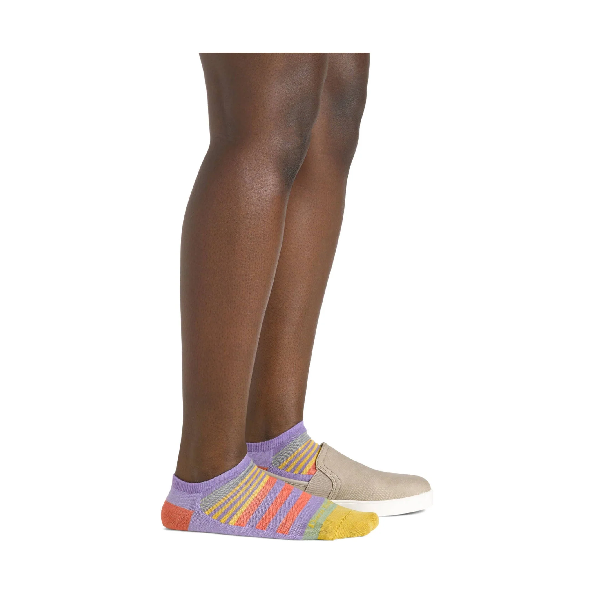 Darn Tough Vermont Women's Beachcomber No Show Sock - Lavender - Image 3