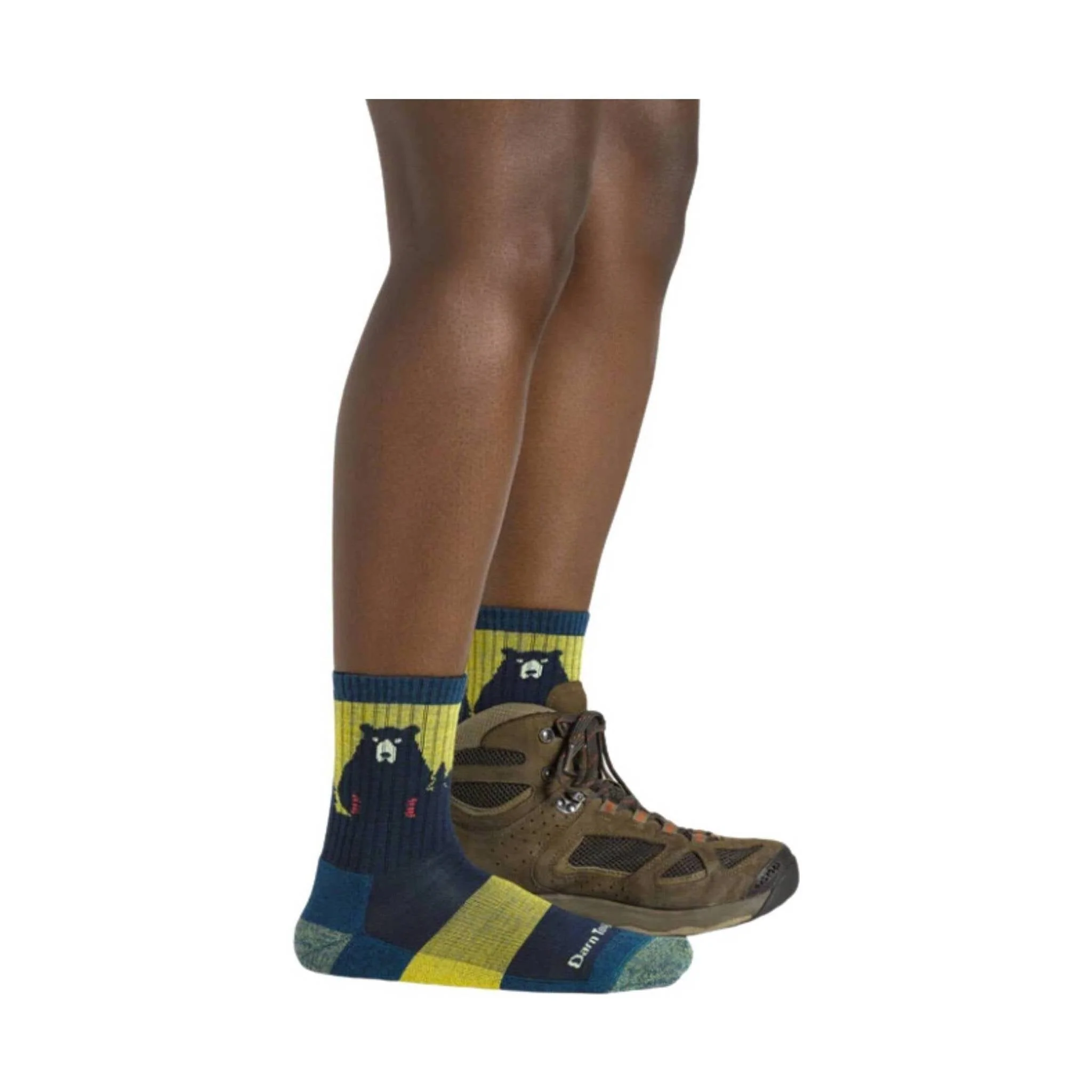 Darn Tough Vermont Women's Bear Town - Dark Teal - Image 3