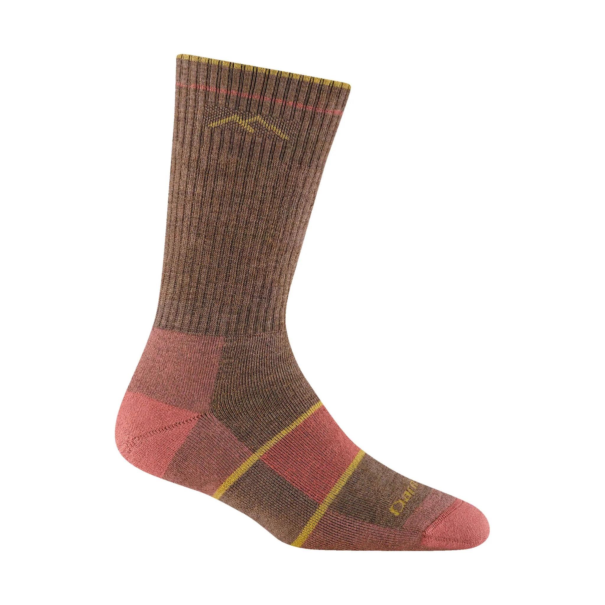 Darn Tough Vermont Women's Hiker Boot Full Cushion Midweight Hiking Sock - Bark