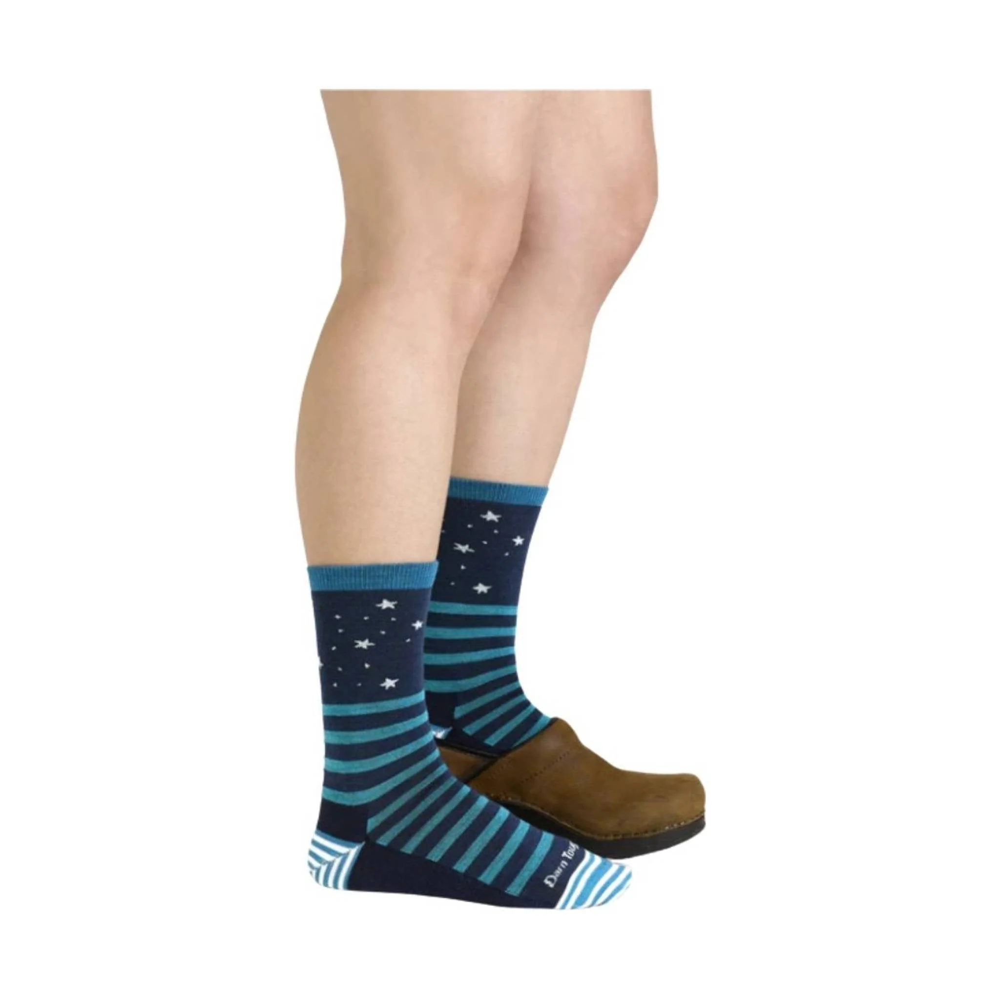 Darn Tough Vermont Women's Lightweight Lifestyle Animal Haus Crew - Eclipse - Image 4