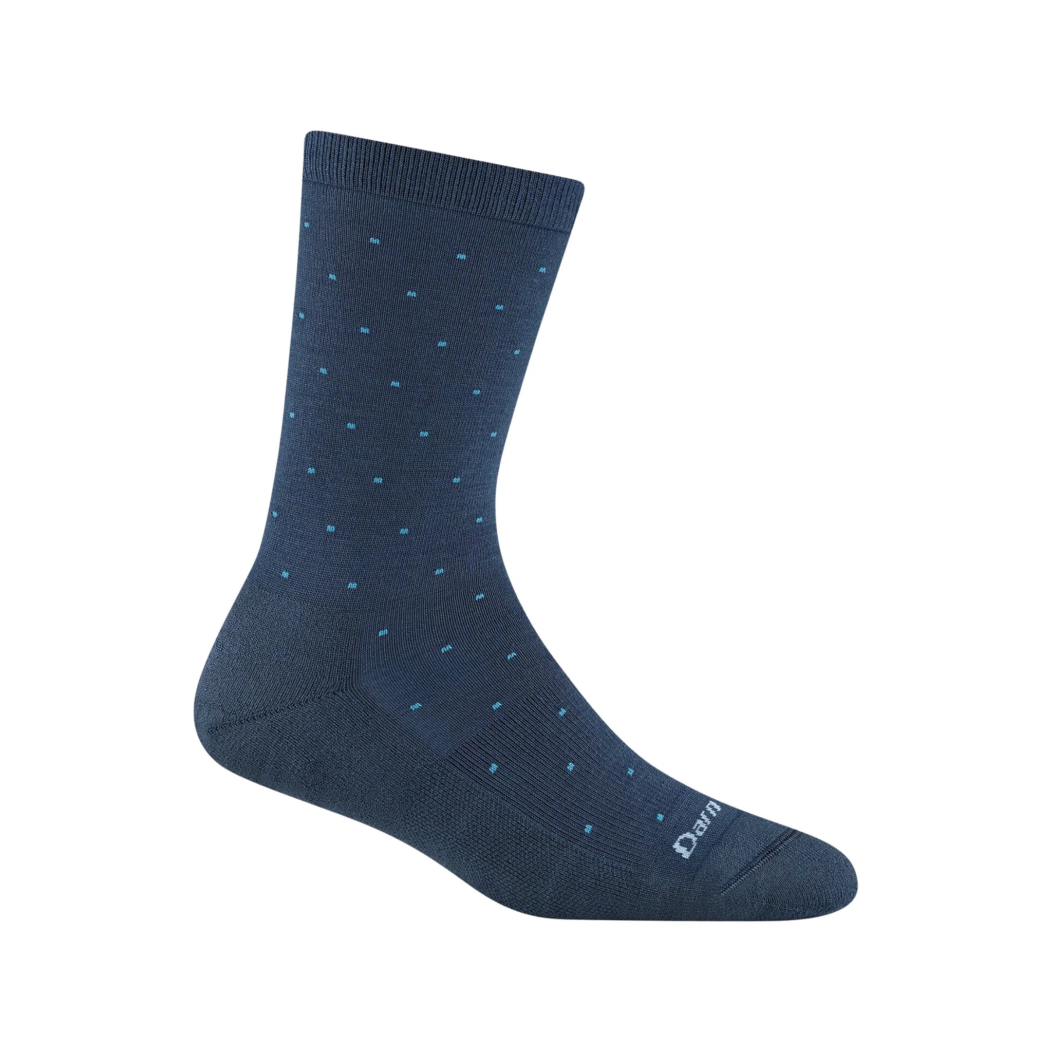 Darn Tough Vermont Women's Pin Drop Crew Lightweight Lifestyle Sock - Midnight