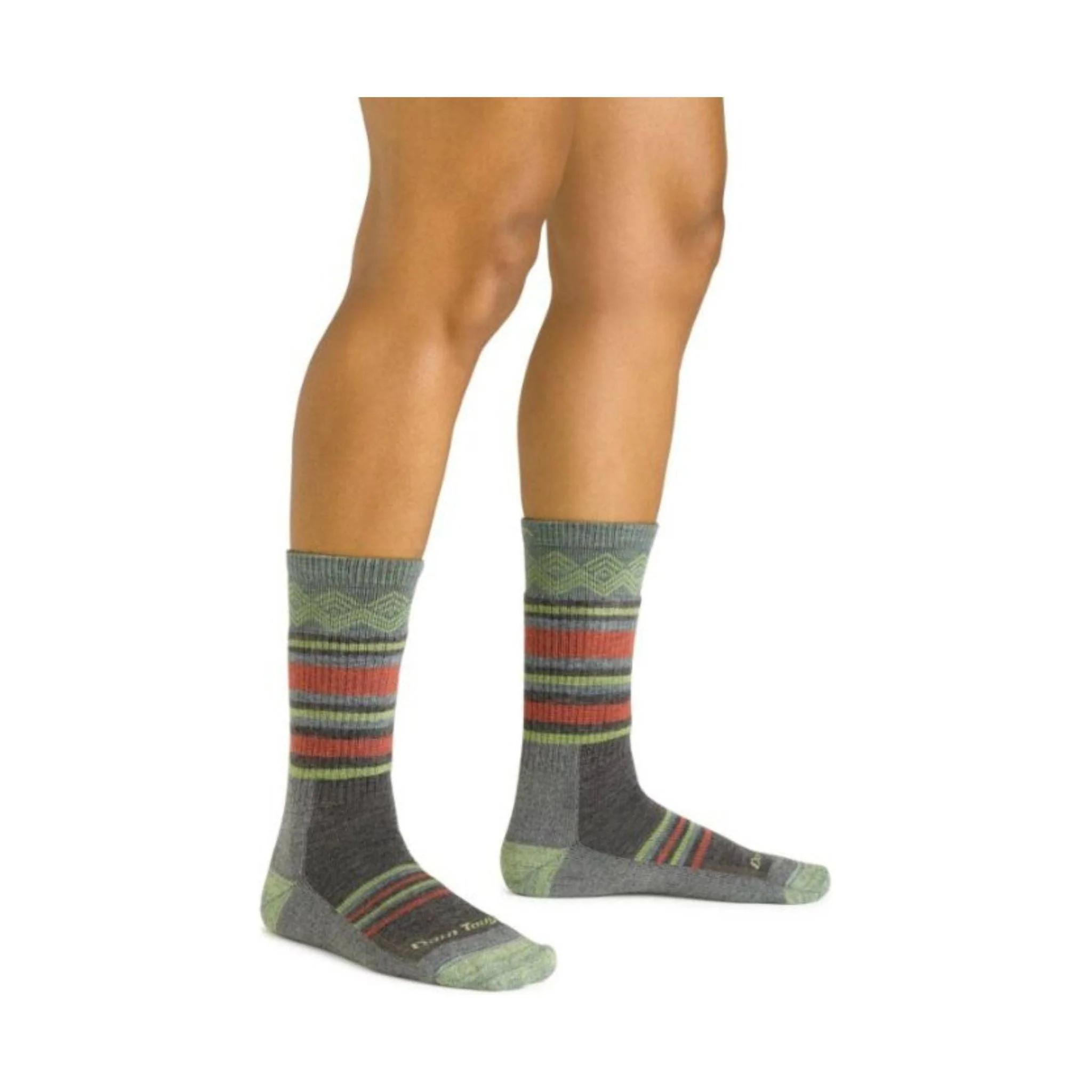 Darn Tough Vermont Women's Ryder Boot Midweight Cushion Sock - Seafoam - Image 2