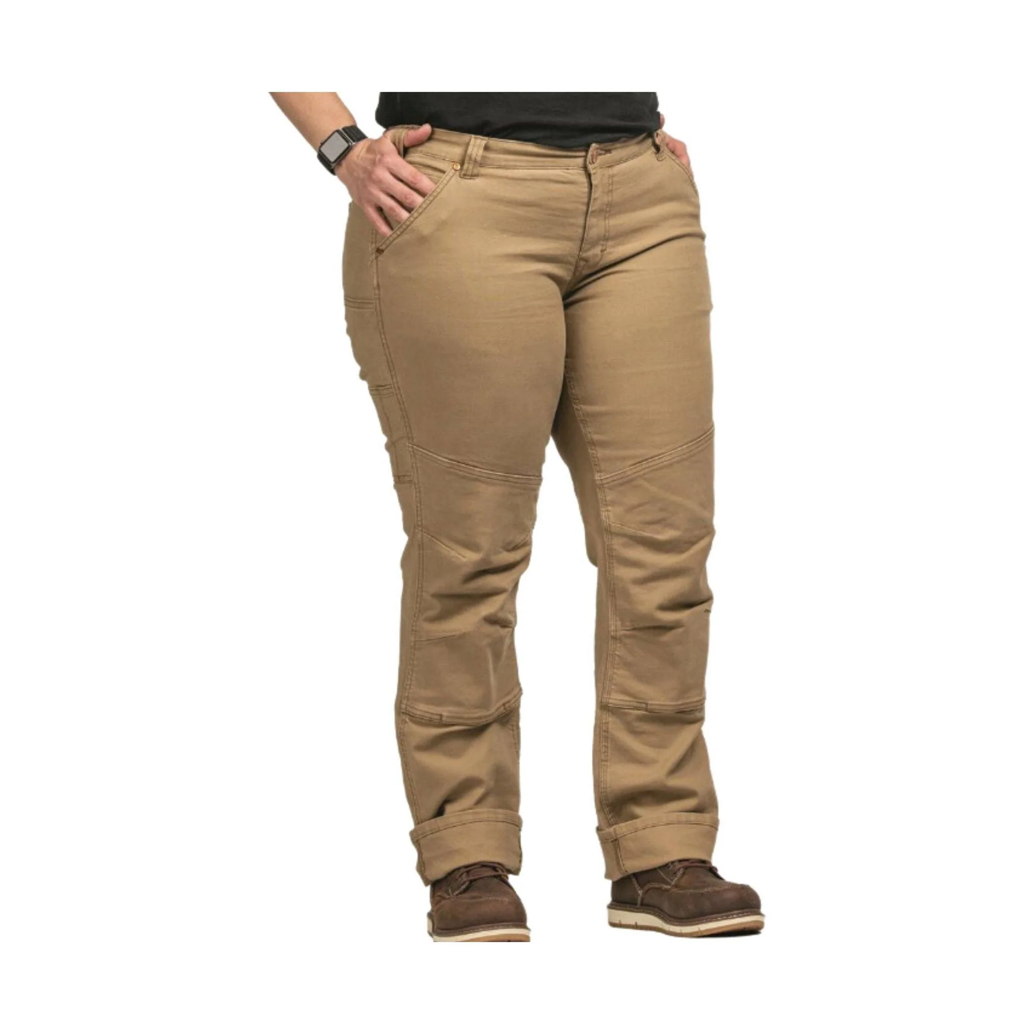 Dovetail Women's Go To Pant - Sawdust Brown - Image 2