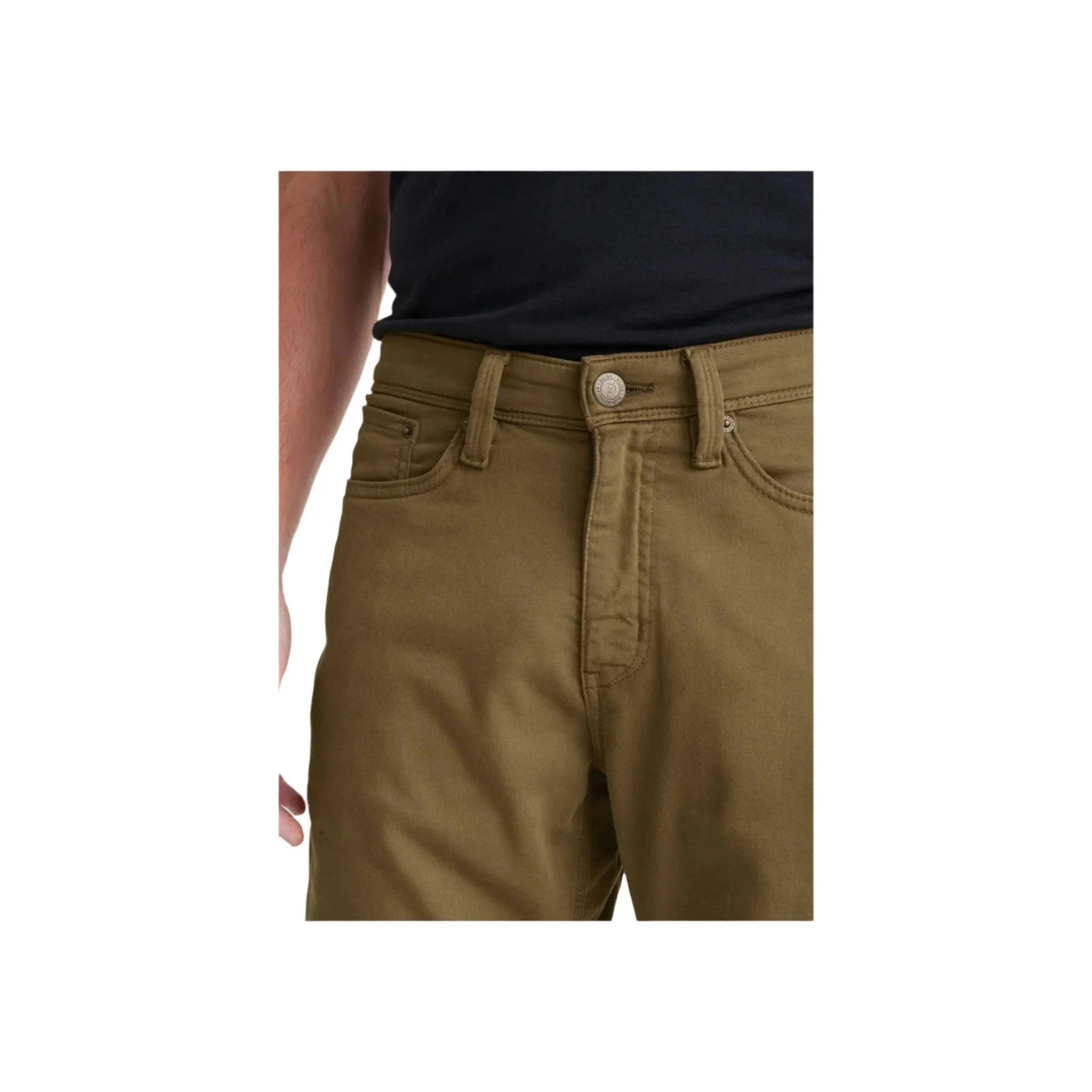 Duer Men's No Sweat Relaxed Taper Pant - Tobacco - Image 5