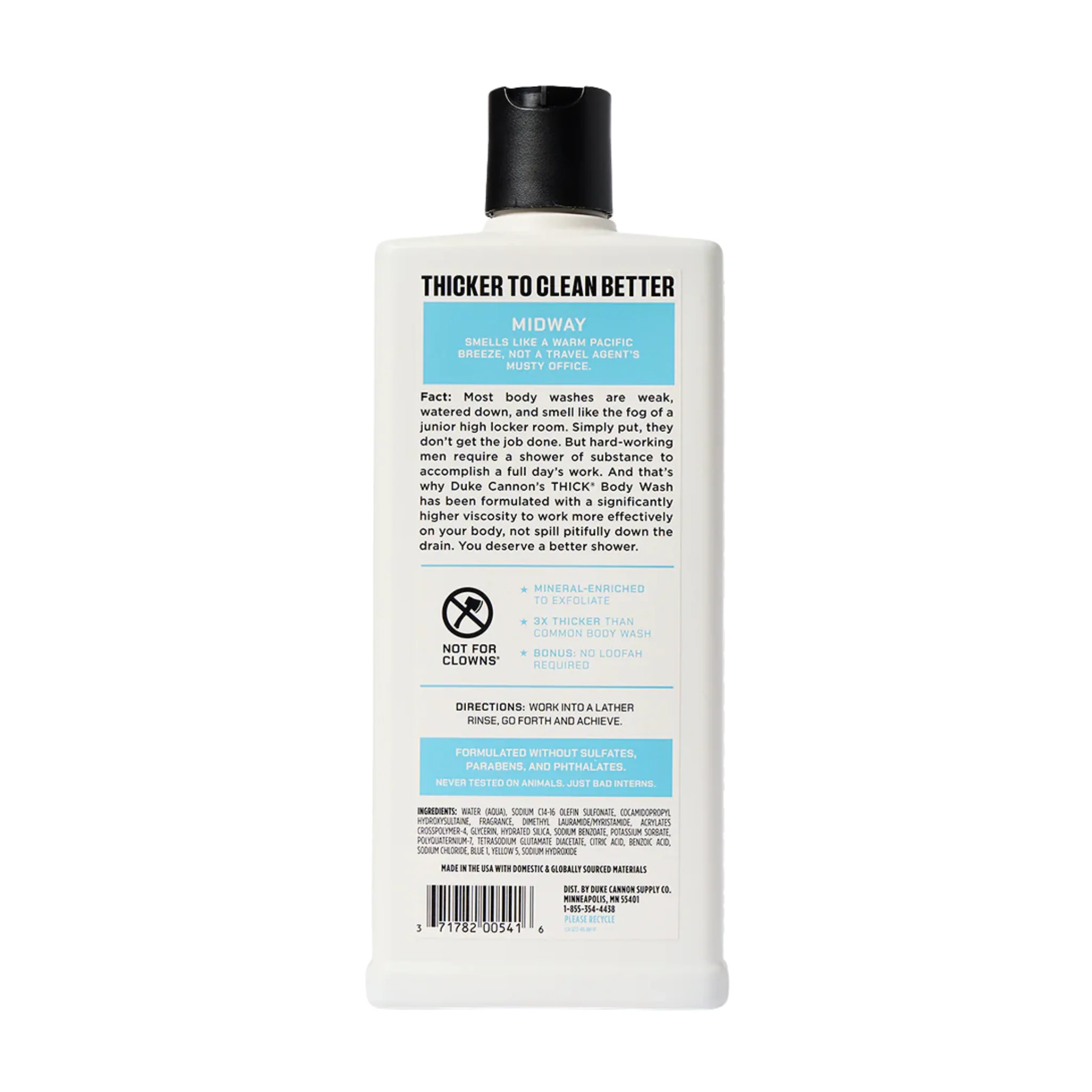 Duke Cannon Body Wash 18oz - Midway - Image 2
