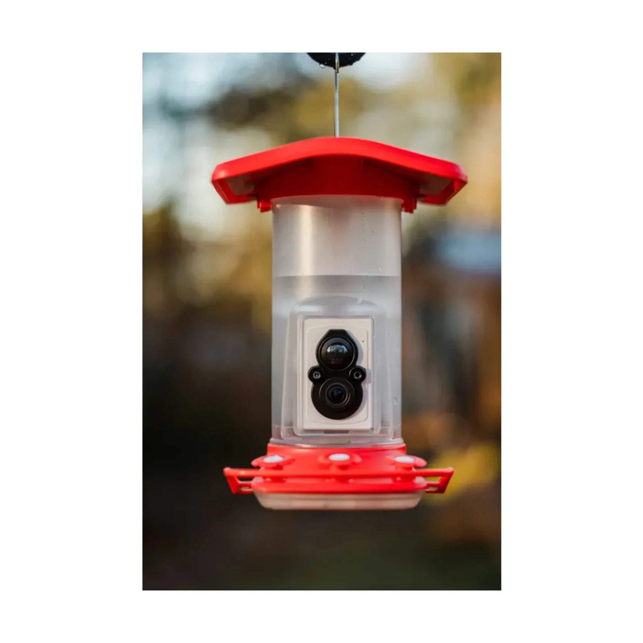 FeatherSnap Smart Hummingbird Feeder - Red - Image 4