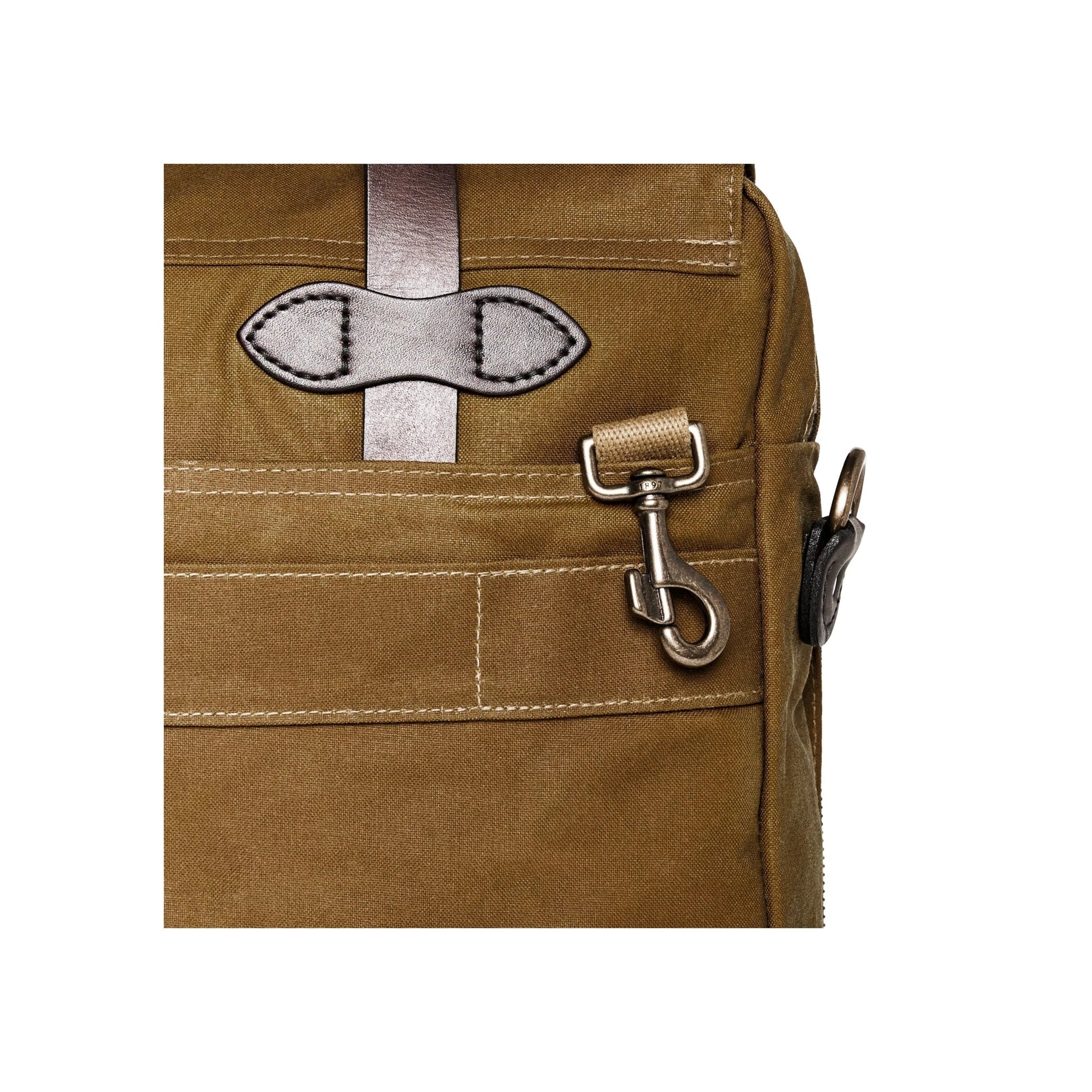Filson 24 Hour Tin Briefcase - Dark Tan - Image 6