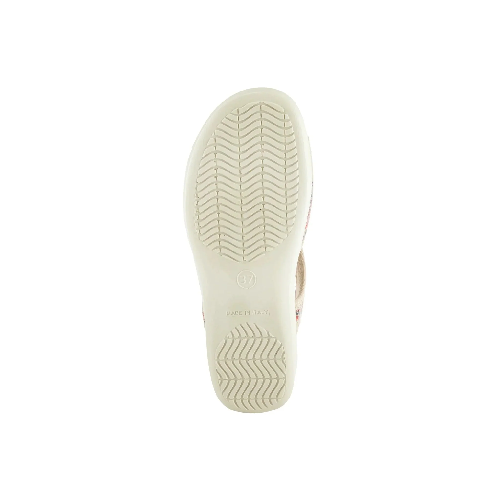 Flexus Women's Nyaman Floral Sandal - Beige Multi - Image 4