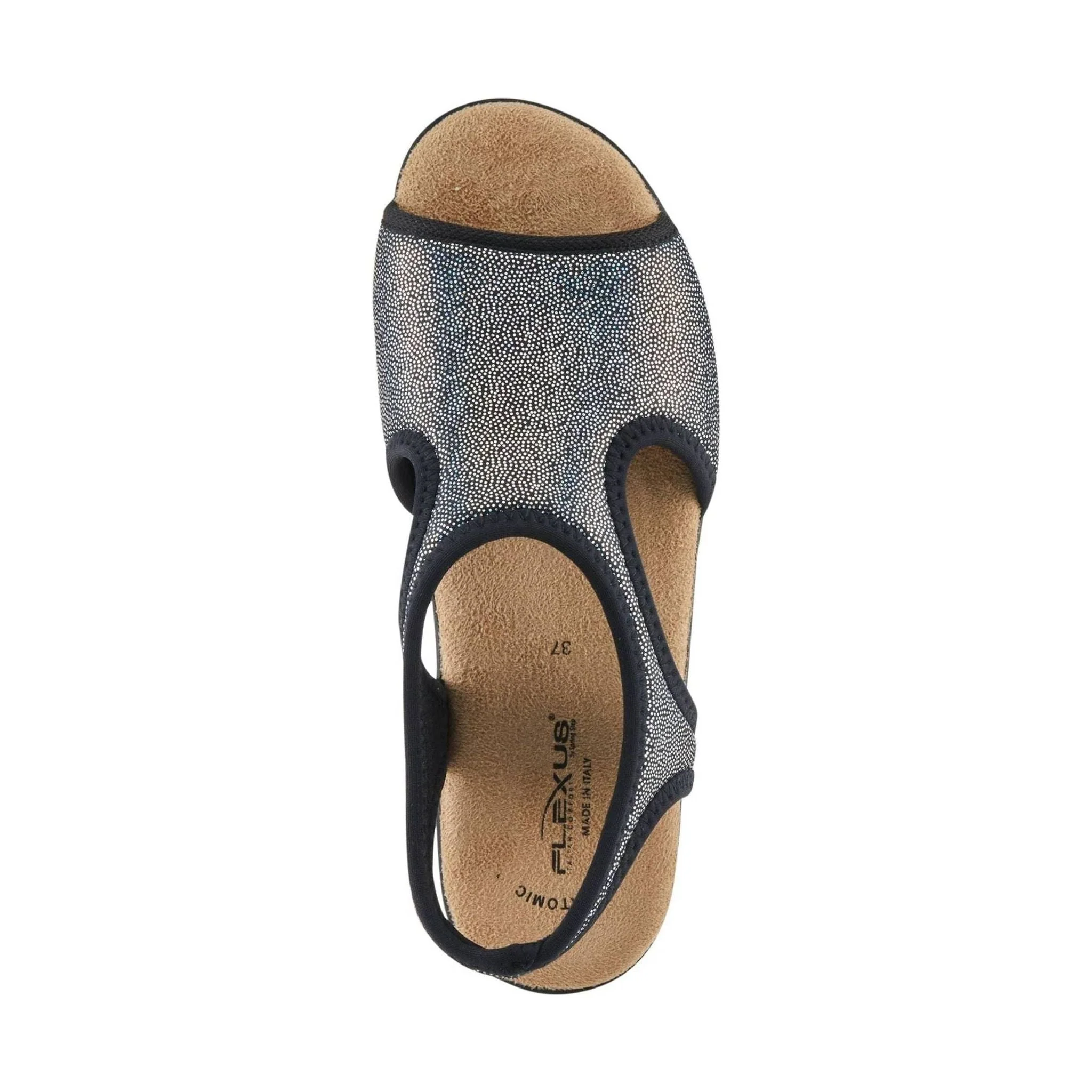 Flexus Women's Nyaman Sandal - Pindott Black - Image 3