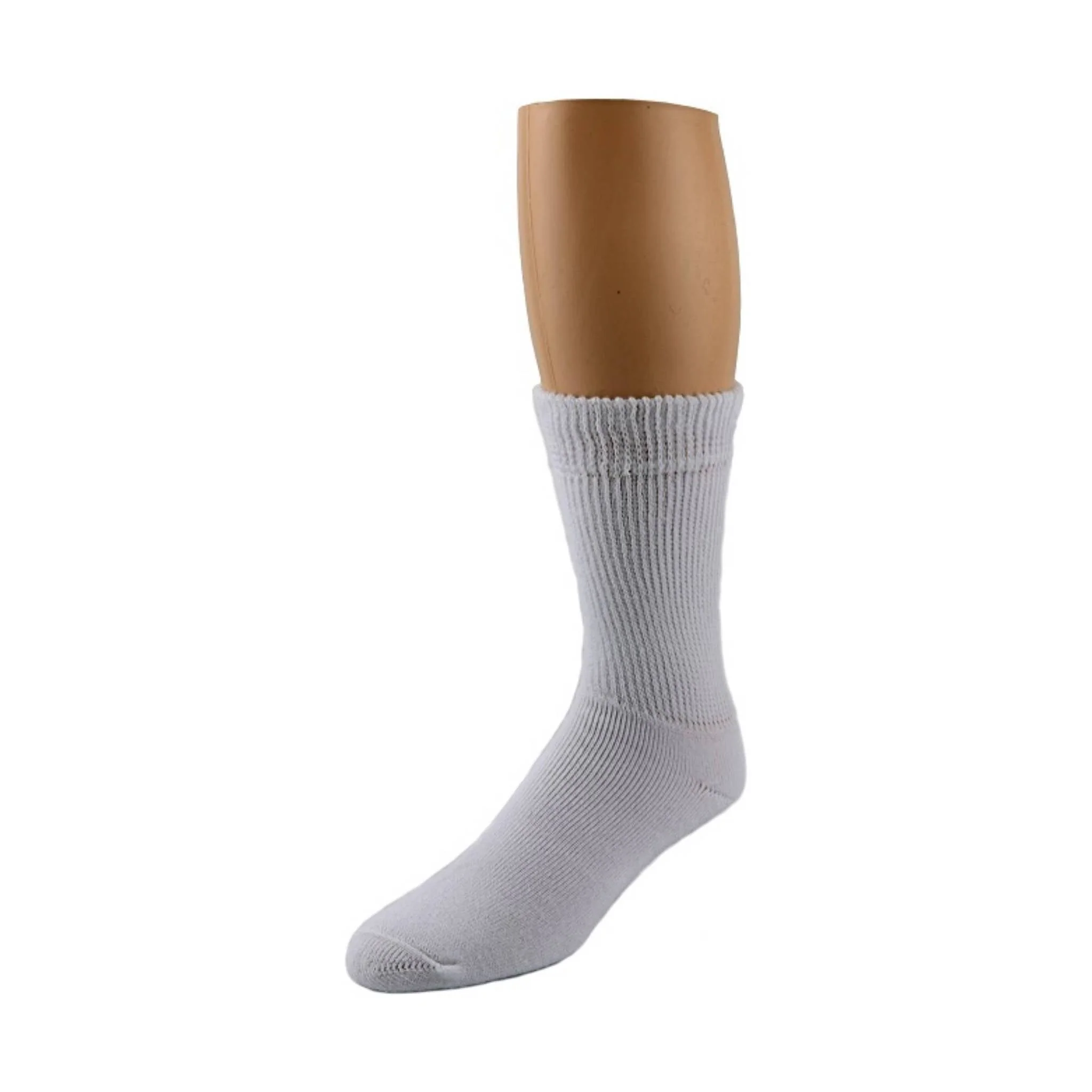 Frankford Leather Co Foundation Diabetic Sock - White - Image 2