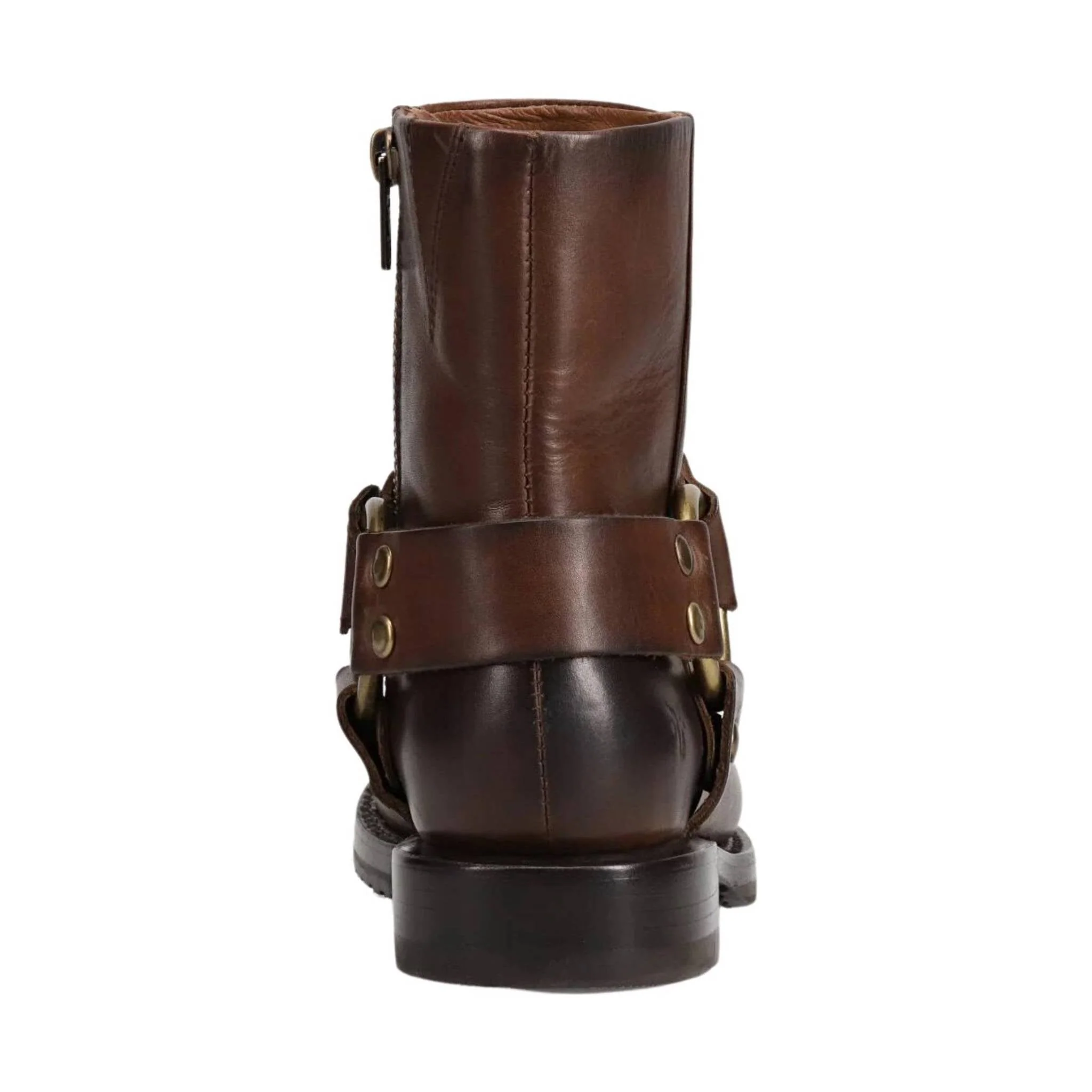 Frye Women's Veronica Harness Short Bootie - Chocolate - Image 4