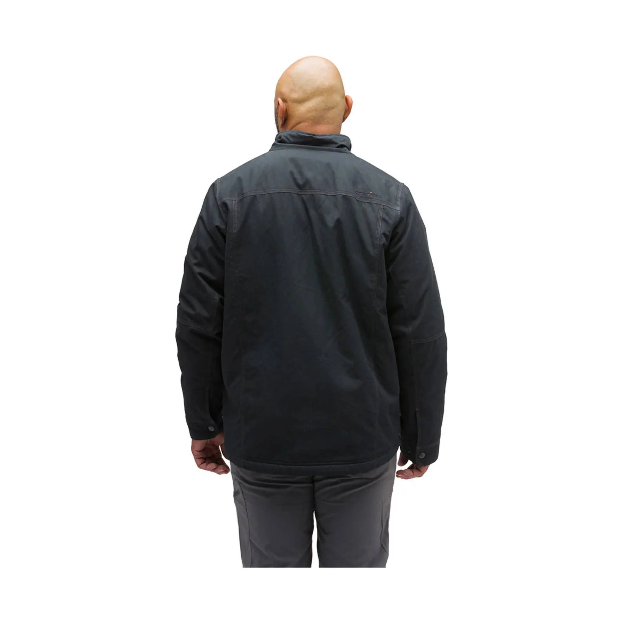 Grundens Men's Ballast Sherpa Jacket - Black - Image 2