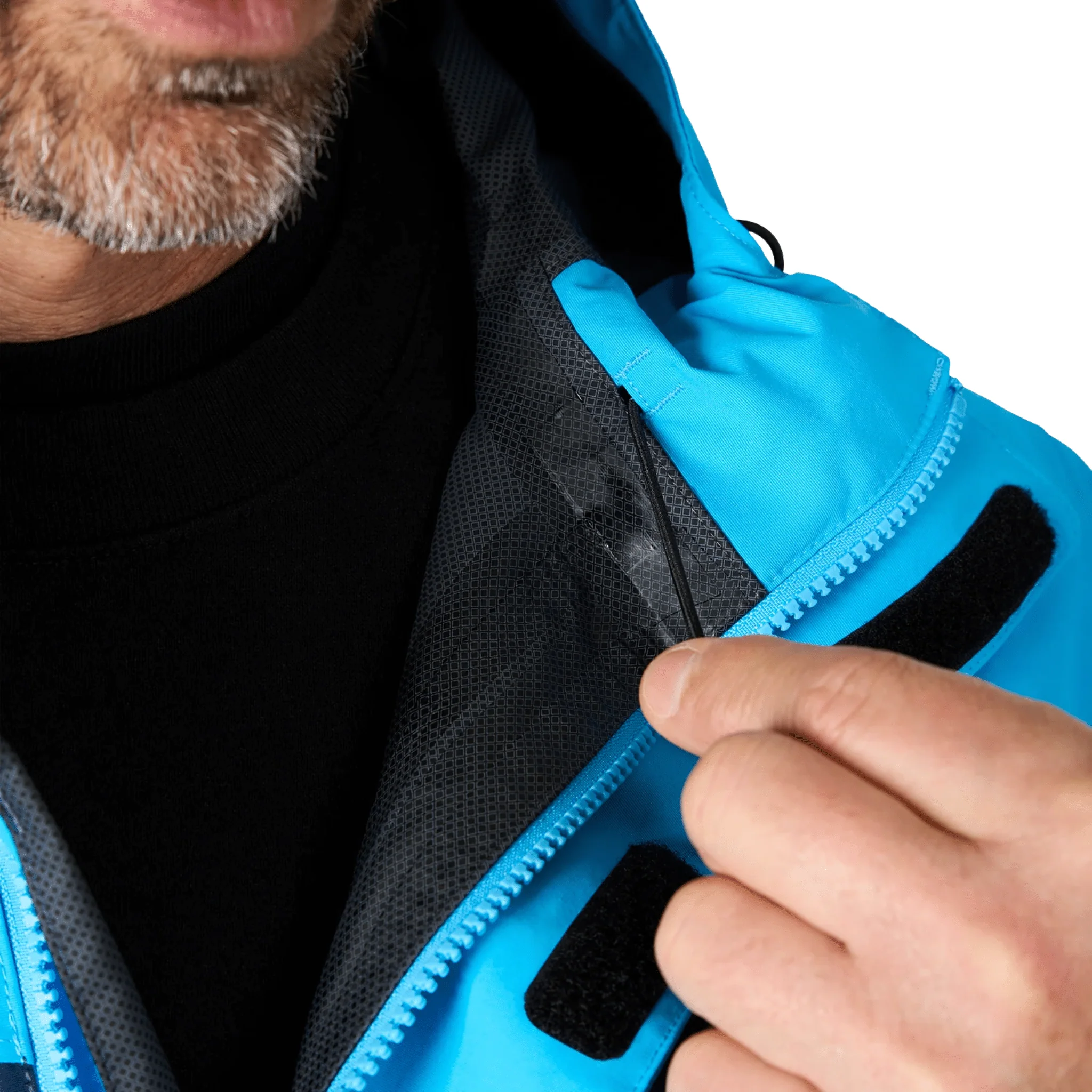 Grundens Men's Full Share Jacket - Costal Blue/Navy - Image 5