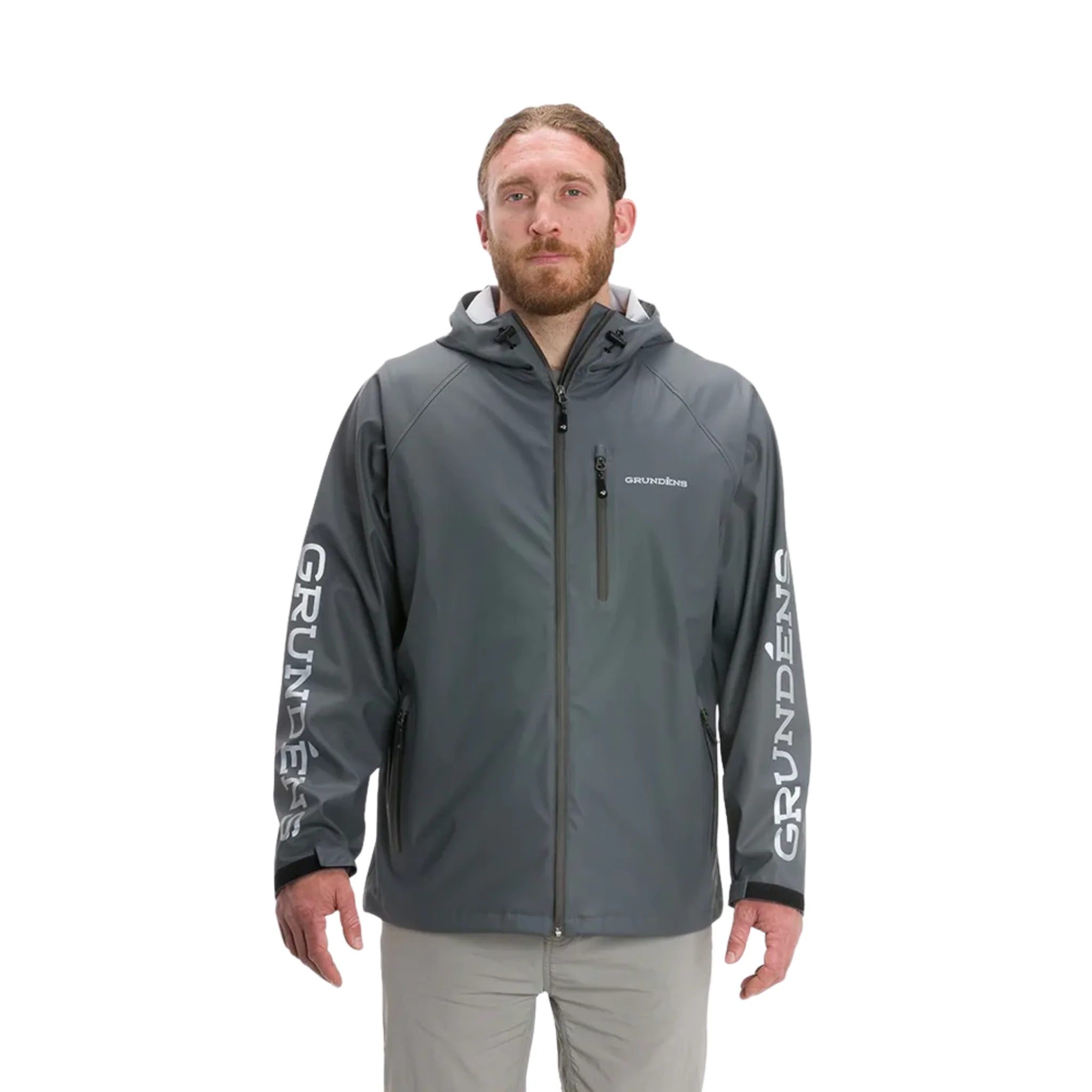 Grundens Men's Tourney Jacket - Iron Grey