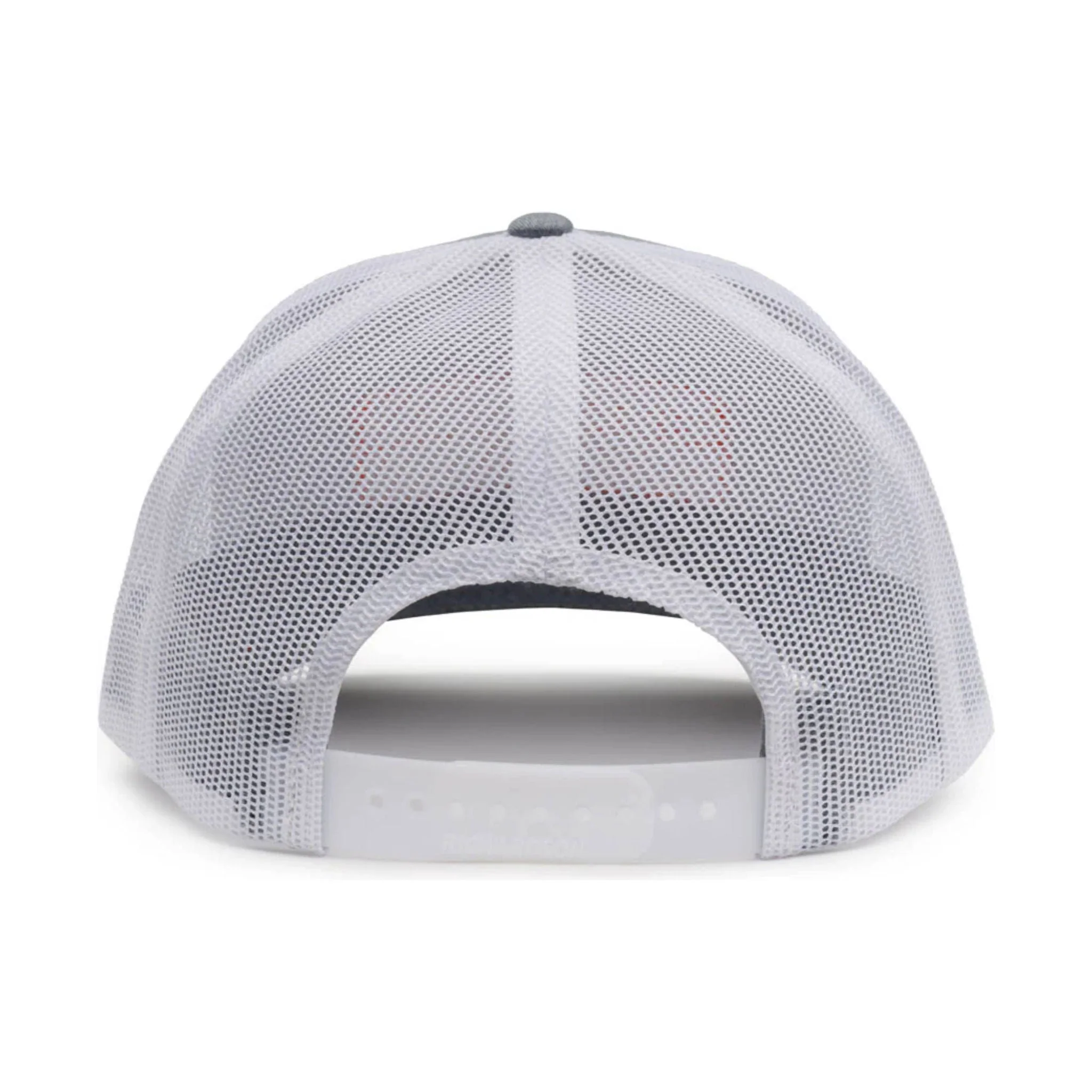 Grundens We Are Fishing Trucker Hat - Heather Grey/White - Image 2