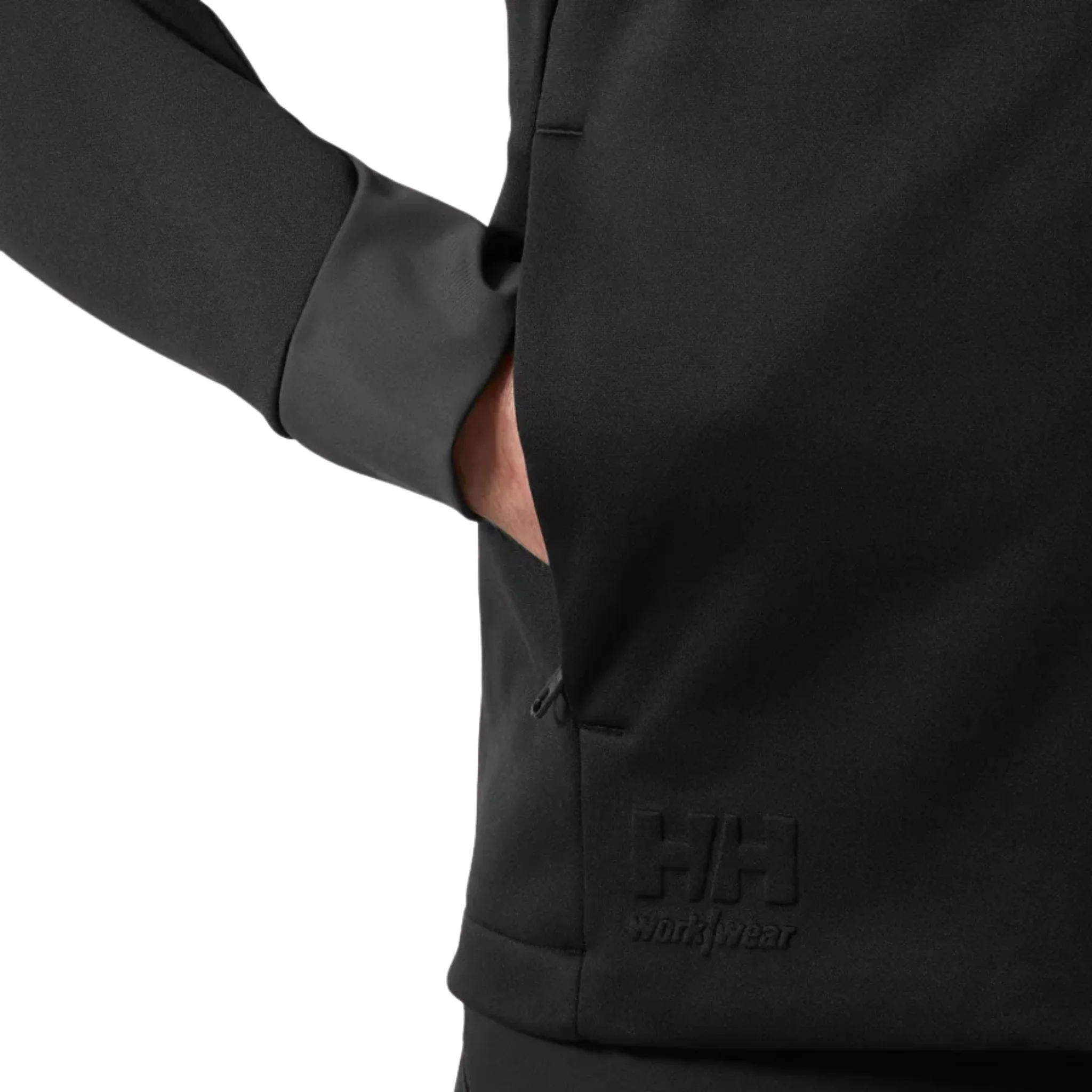 Helly Hansen Men's Tech Hooded Mid Layer Jacket - Black - Image 5