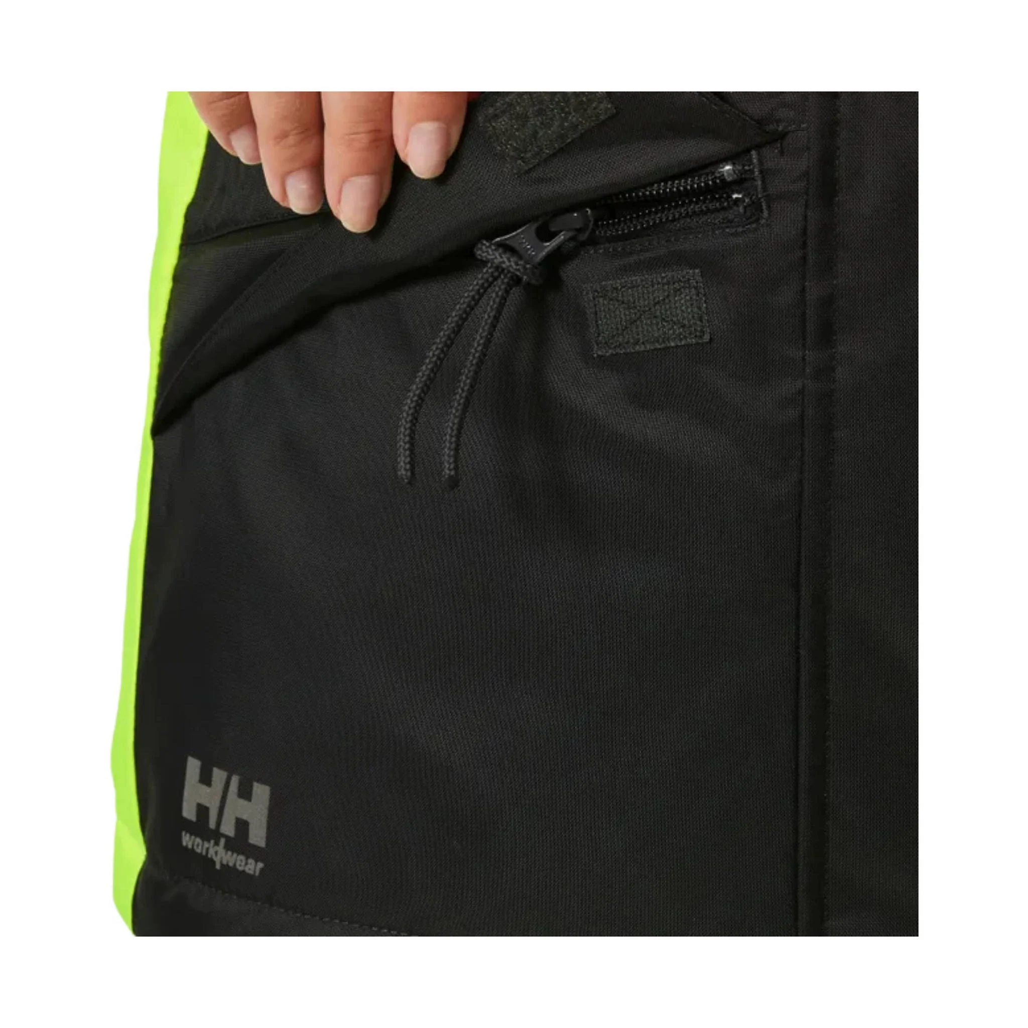 Helly Hansen Women's Alta Winter Hi Vis CSA Jacket - Yellow/Ebony - Image 3