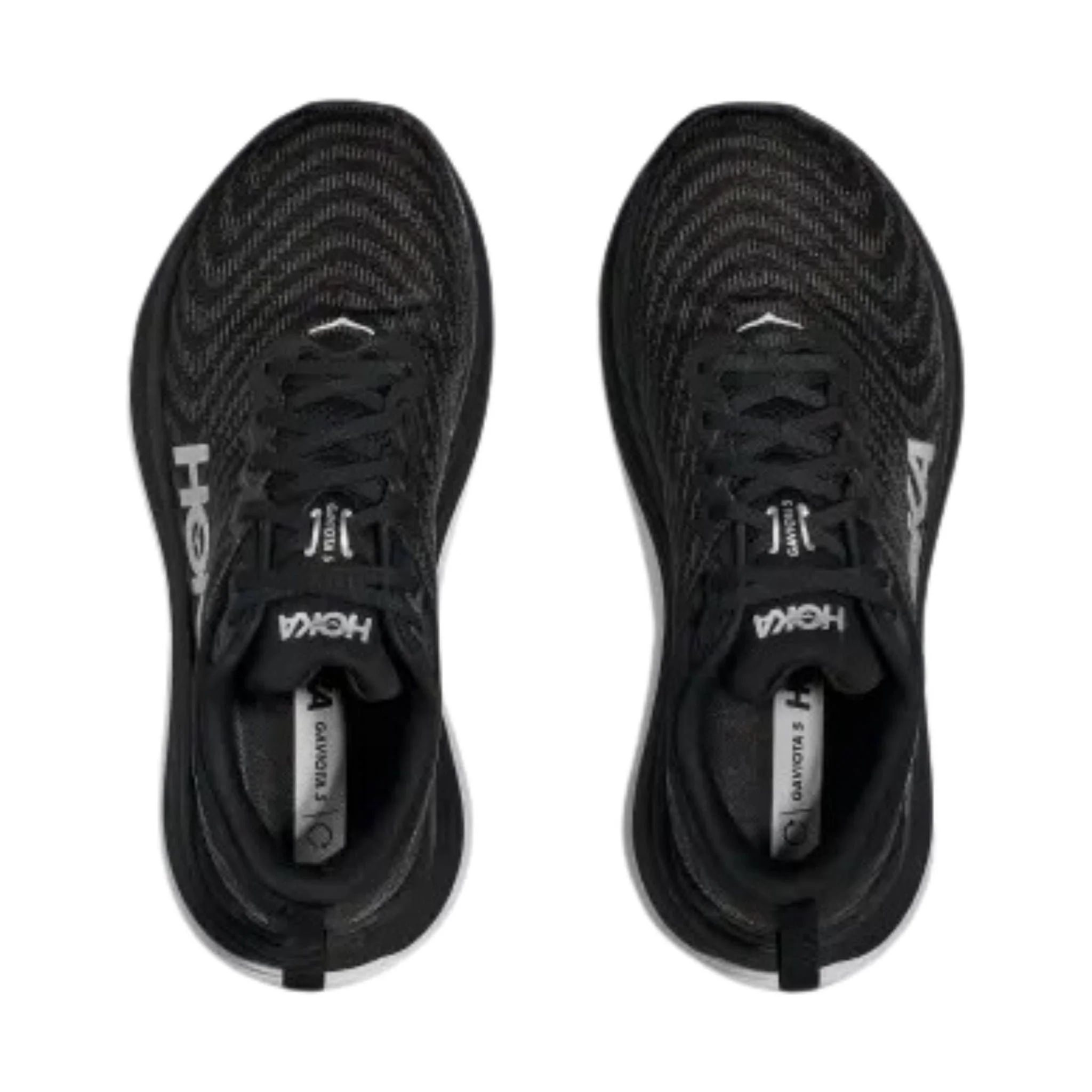 HOKA Men's Gaviota 5 - Black/White - Image 4