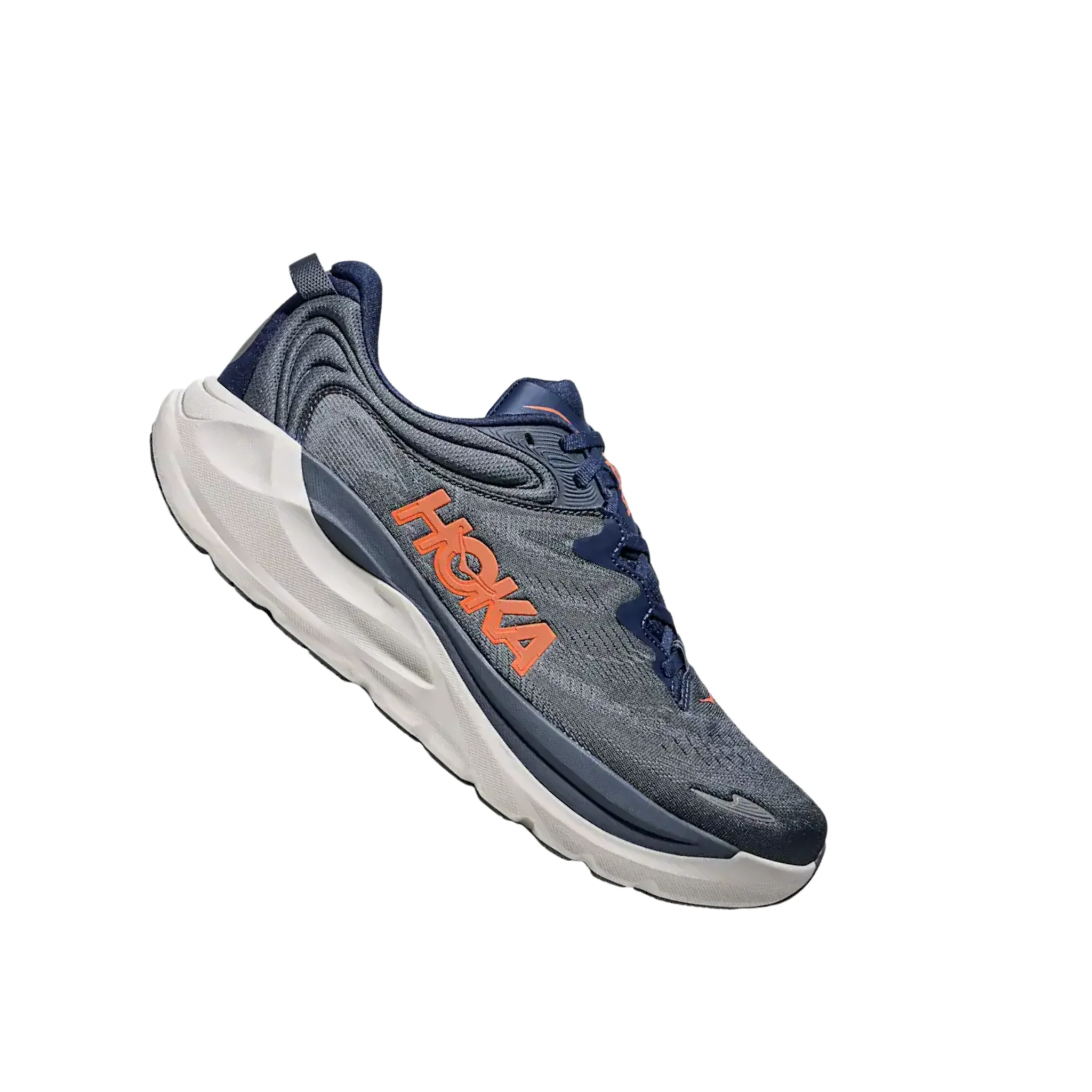 HOKA Men's Gaviota 6 Running Shoes - Night Blue/Faded Navy