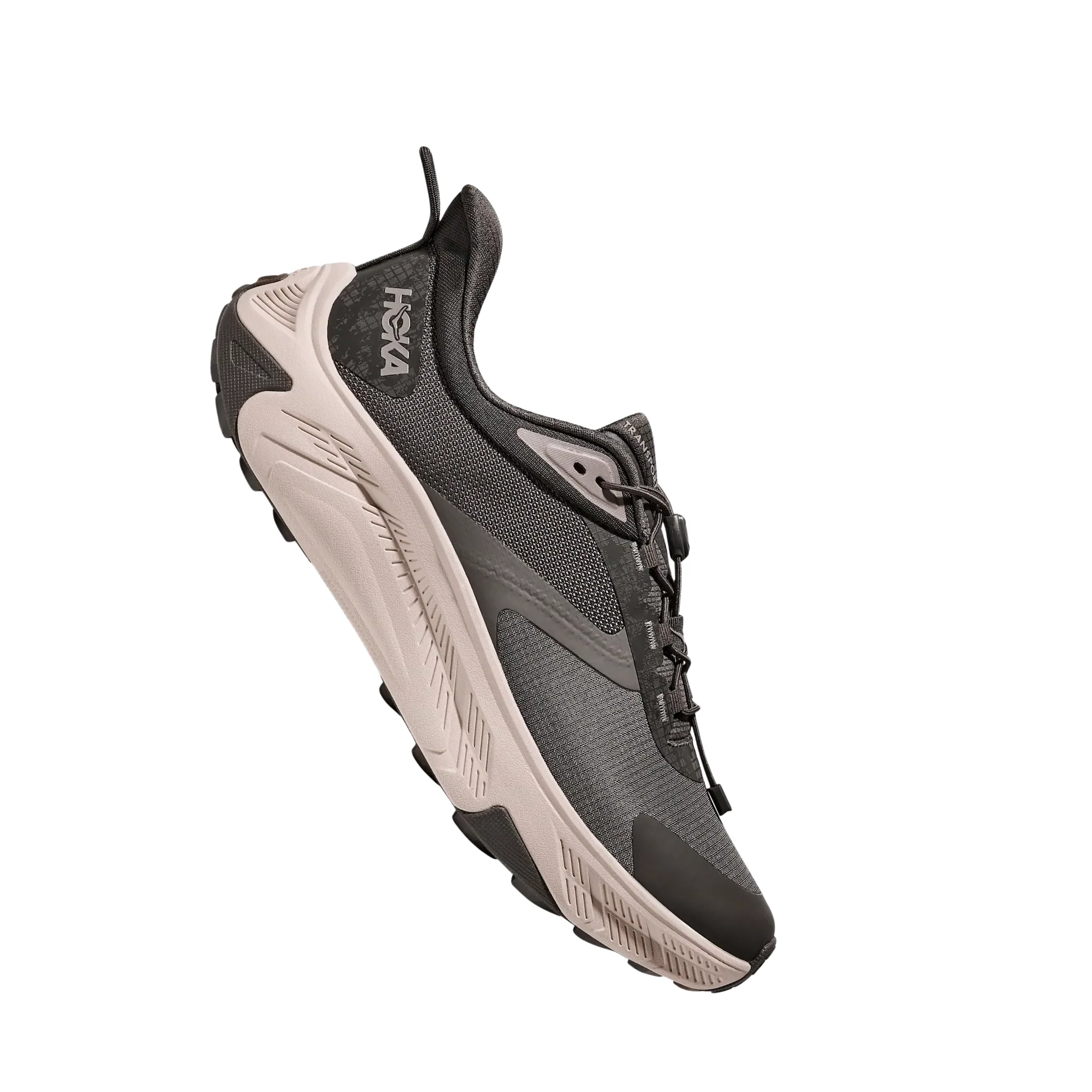 HOKA Men's Transport 2 Hiking Shoes - Gravel/Stucco