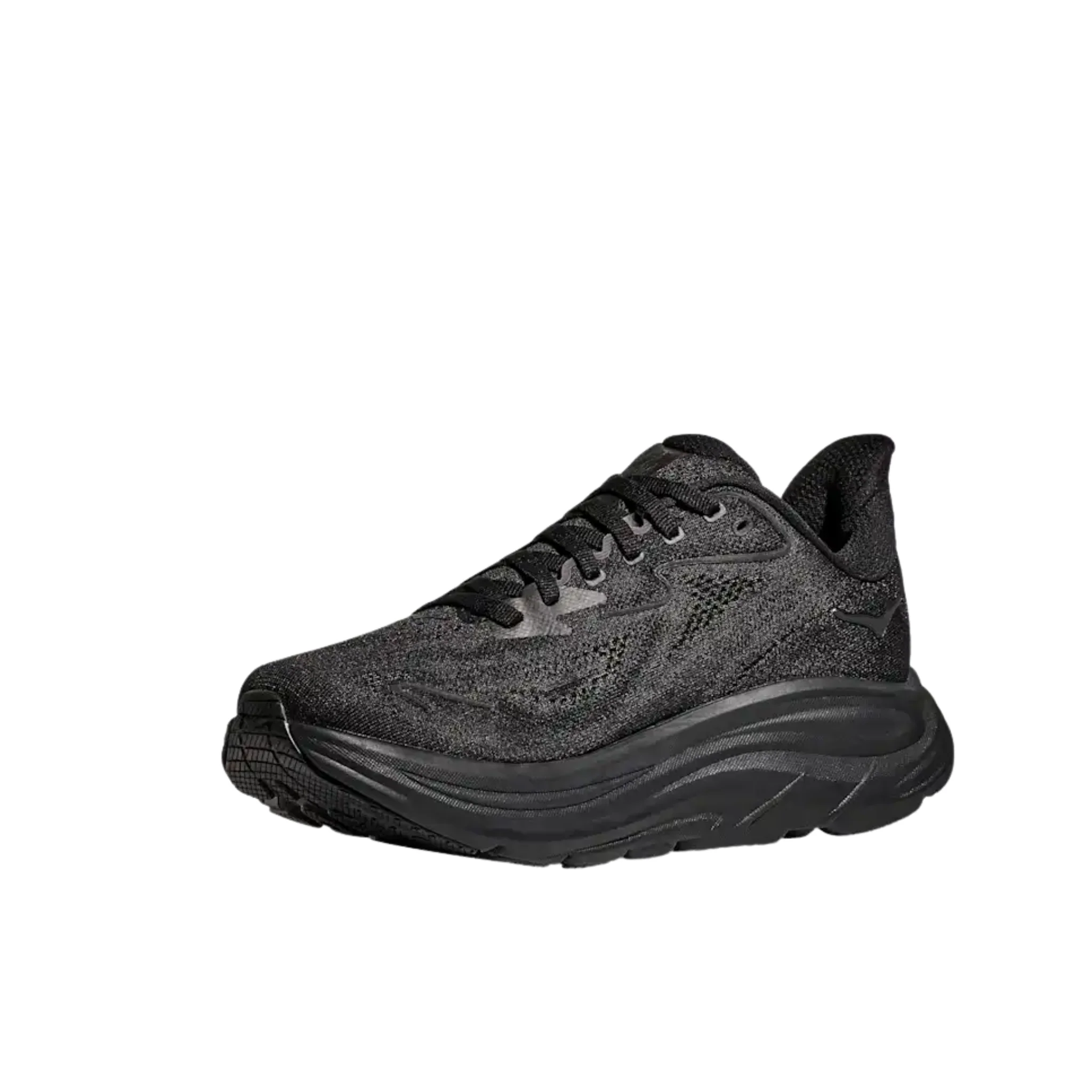 HOKA Women's Clifton 10 Running Shoes - Black/Black - Image 2