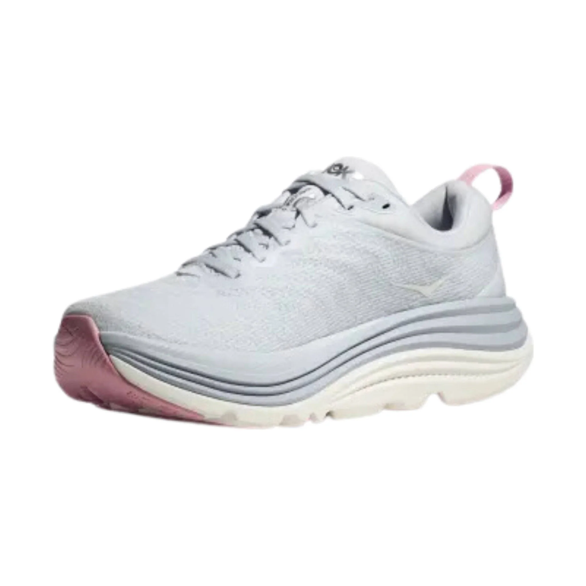 HOKA Women's Gaviota 5 Running Shoes - Sea Ice/ Pink Twilight - Image 2
