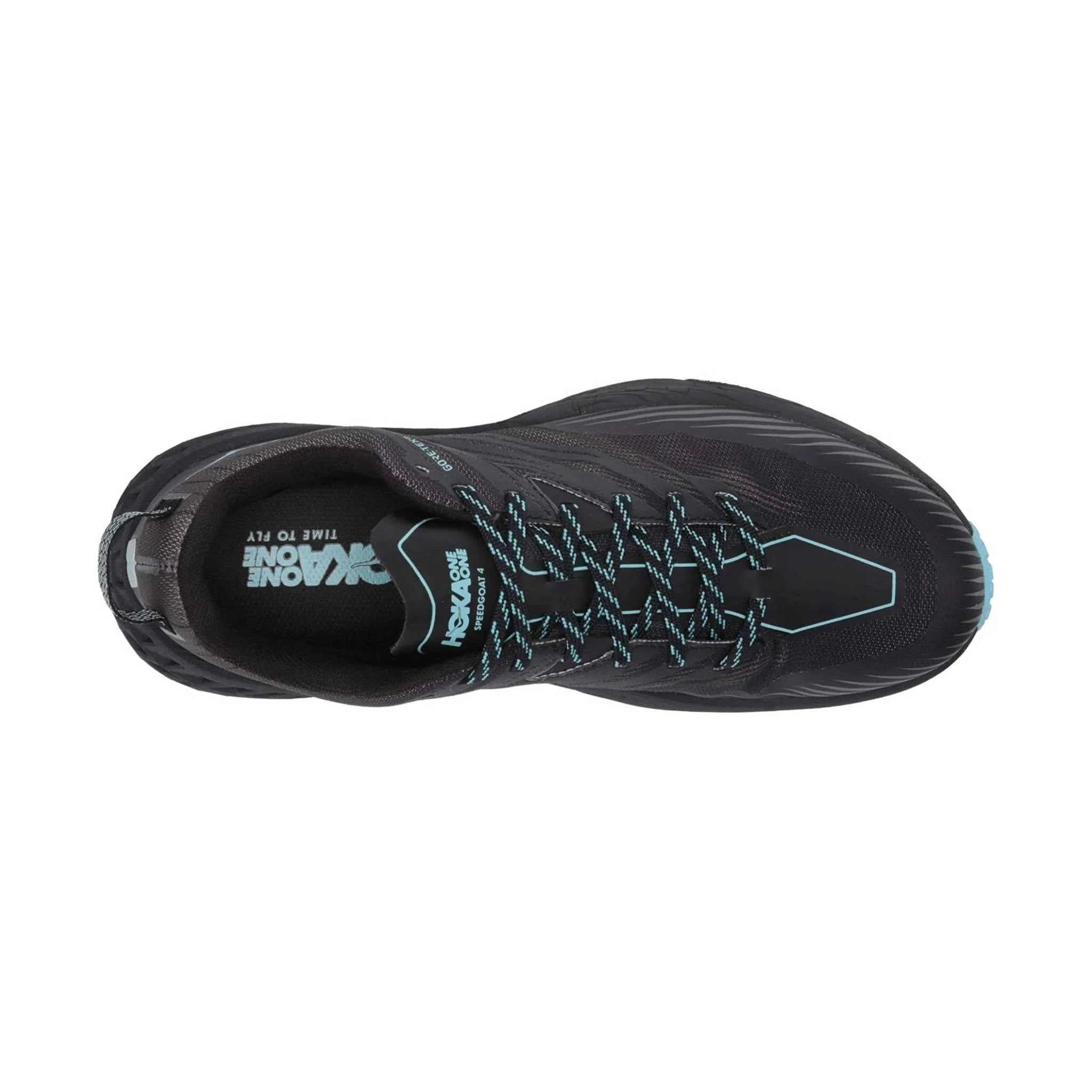 HOKA Women's Speedgoat 4 GTX - Anthracite/Dark Gull Grey - Image 3