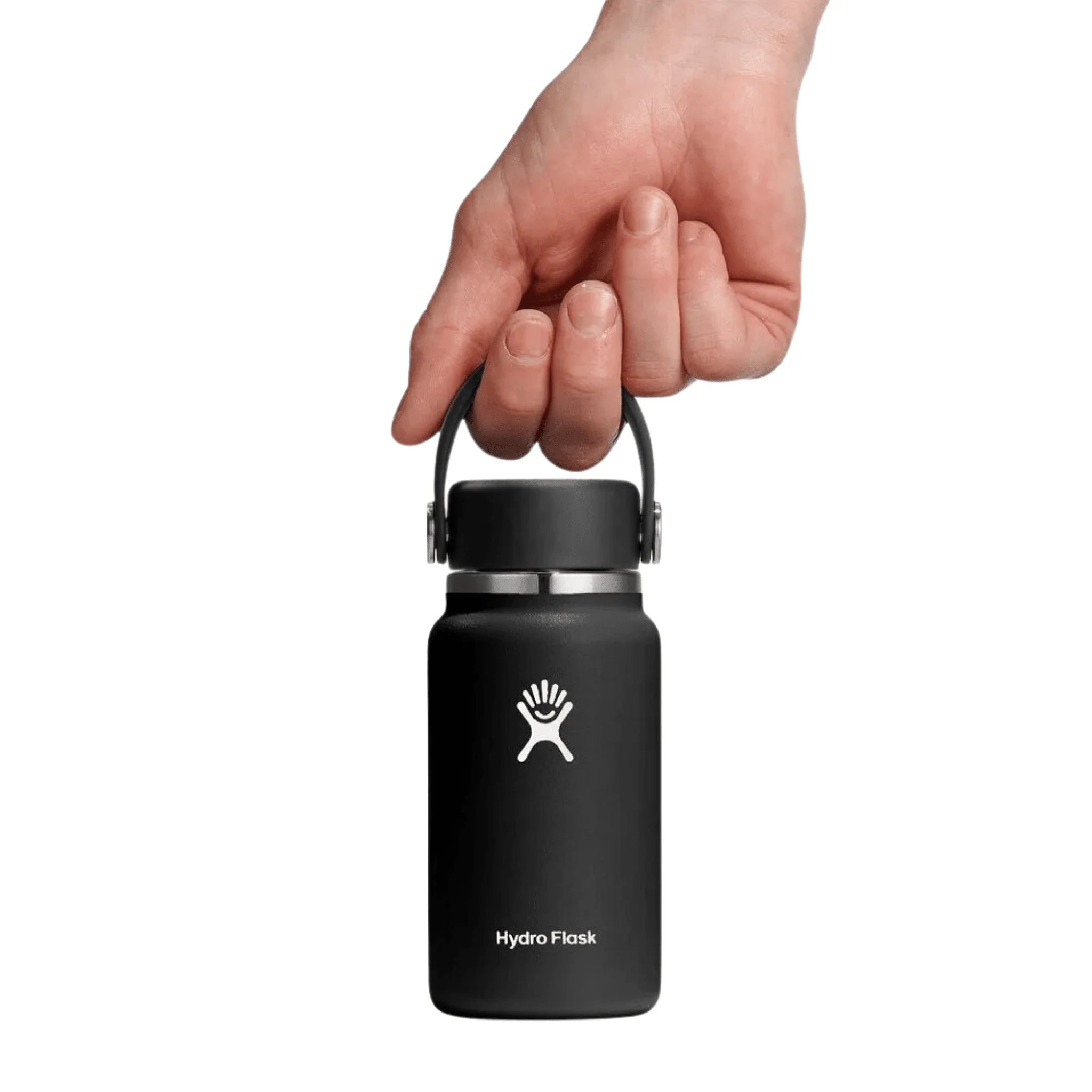 Hydro Flask Micro Hydro 200 mL Water Bottle - Black - Image 2