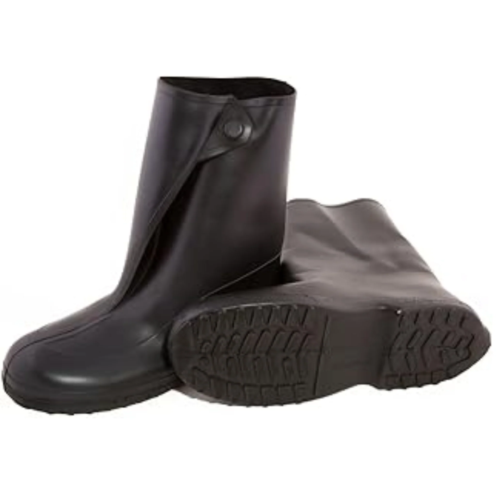Justin Blair Rubber Work Overboots - Black - Image 2