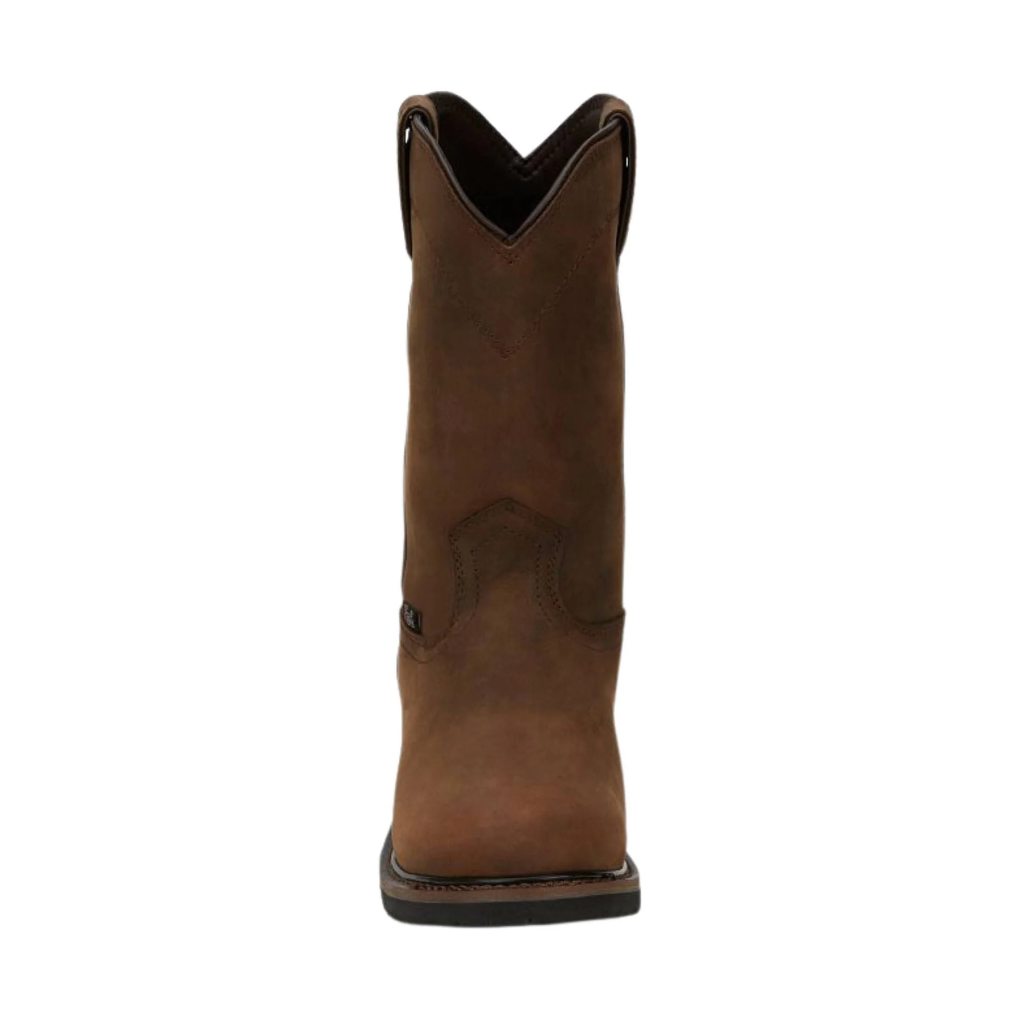 Justin Men's 11 Inch Drywall Wyoming Waterproof Soft Toe Work Boots - Brown - Image 4