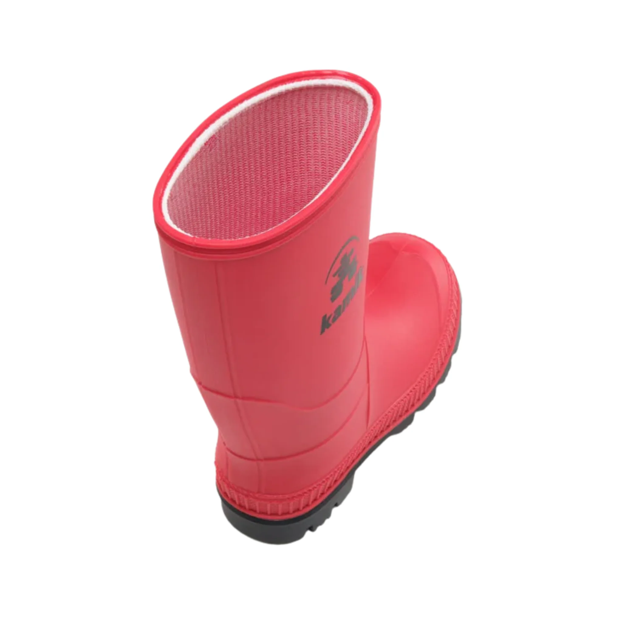 Kamik Kids' Stomp Rain Boots - Red - Image 3