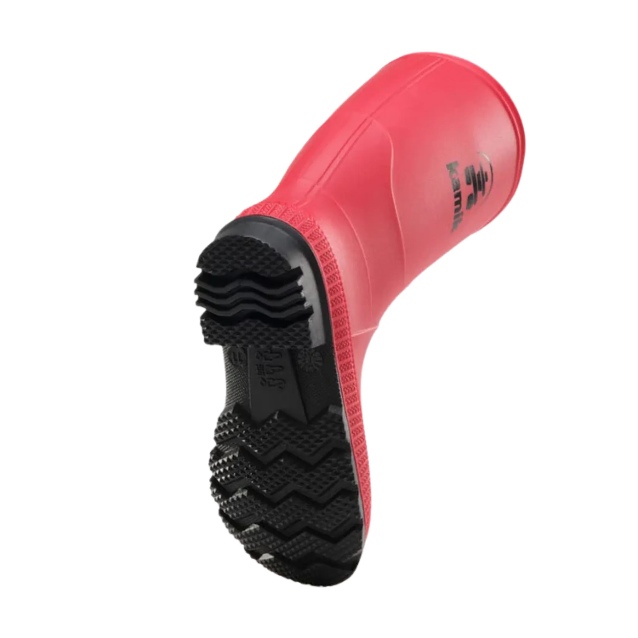 Kamik Kids' Stomp Rain Boots - Red - Image 4