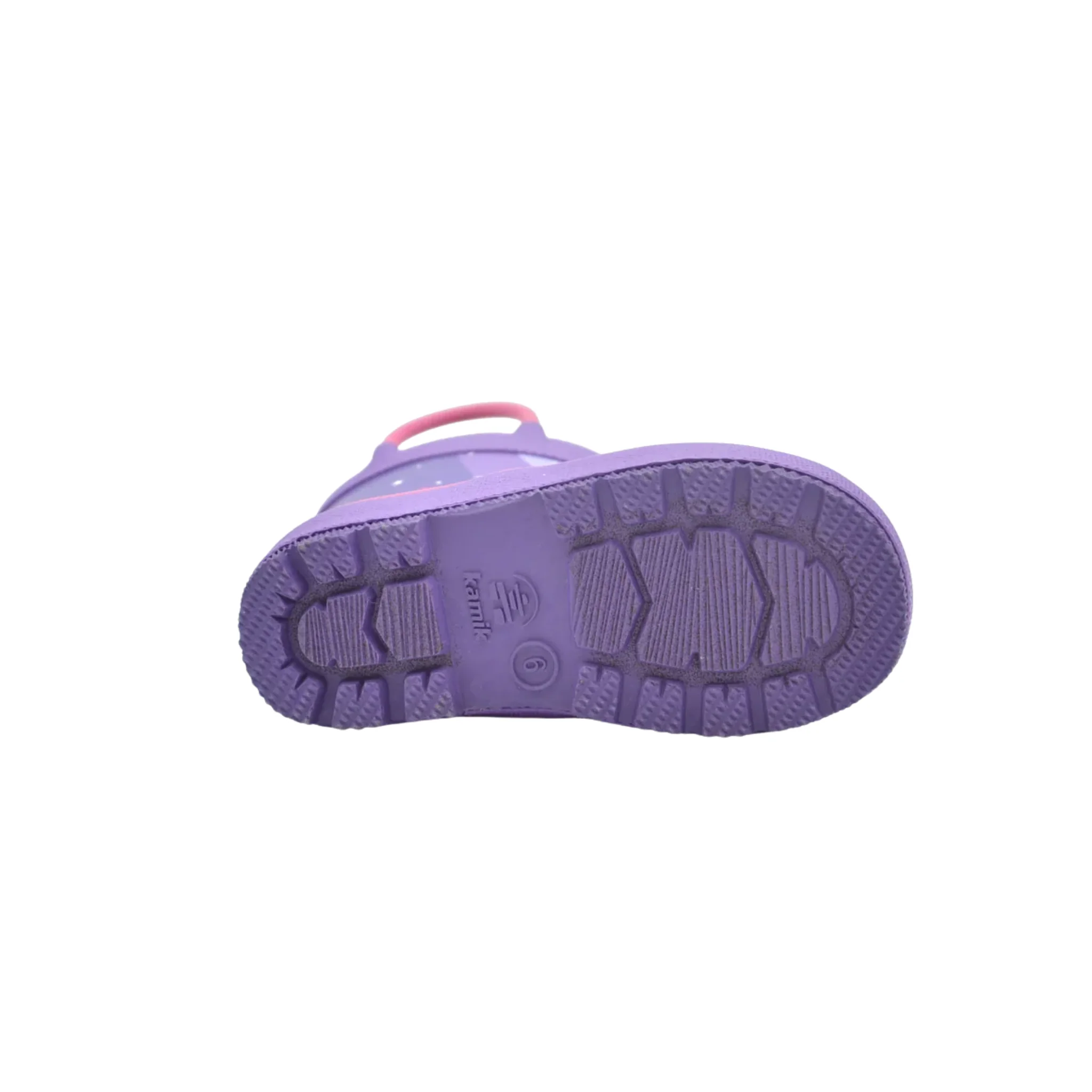 Kamik Little Kids' Unicorn Rain Boots - Purple - Image 4