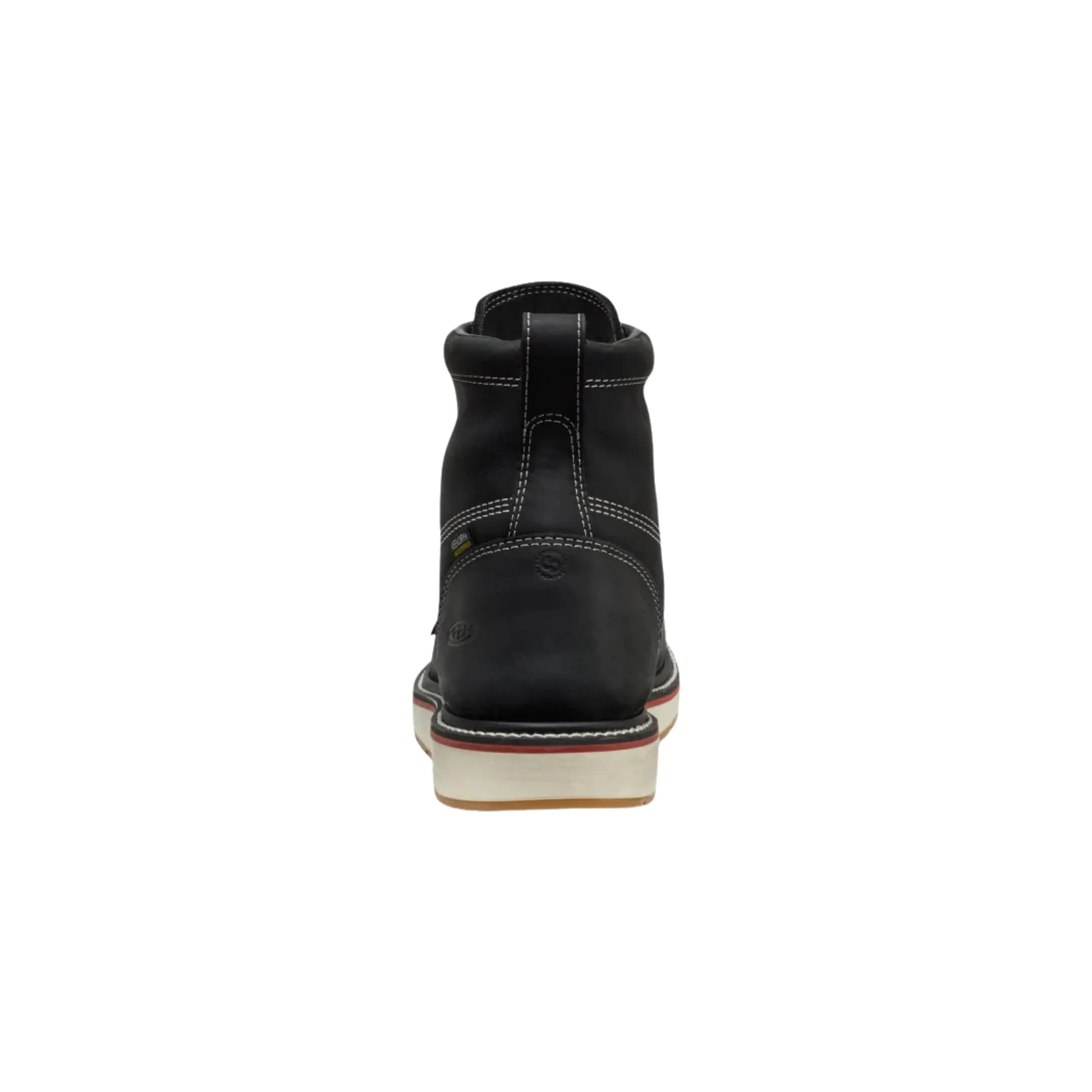 KEEN Utility Men's Liberty 6 Inch Waterproof Carbon Toe Work Boots - Black/Gum - Image 3