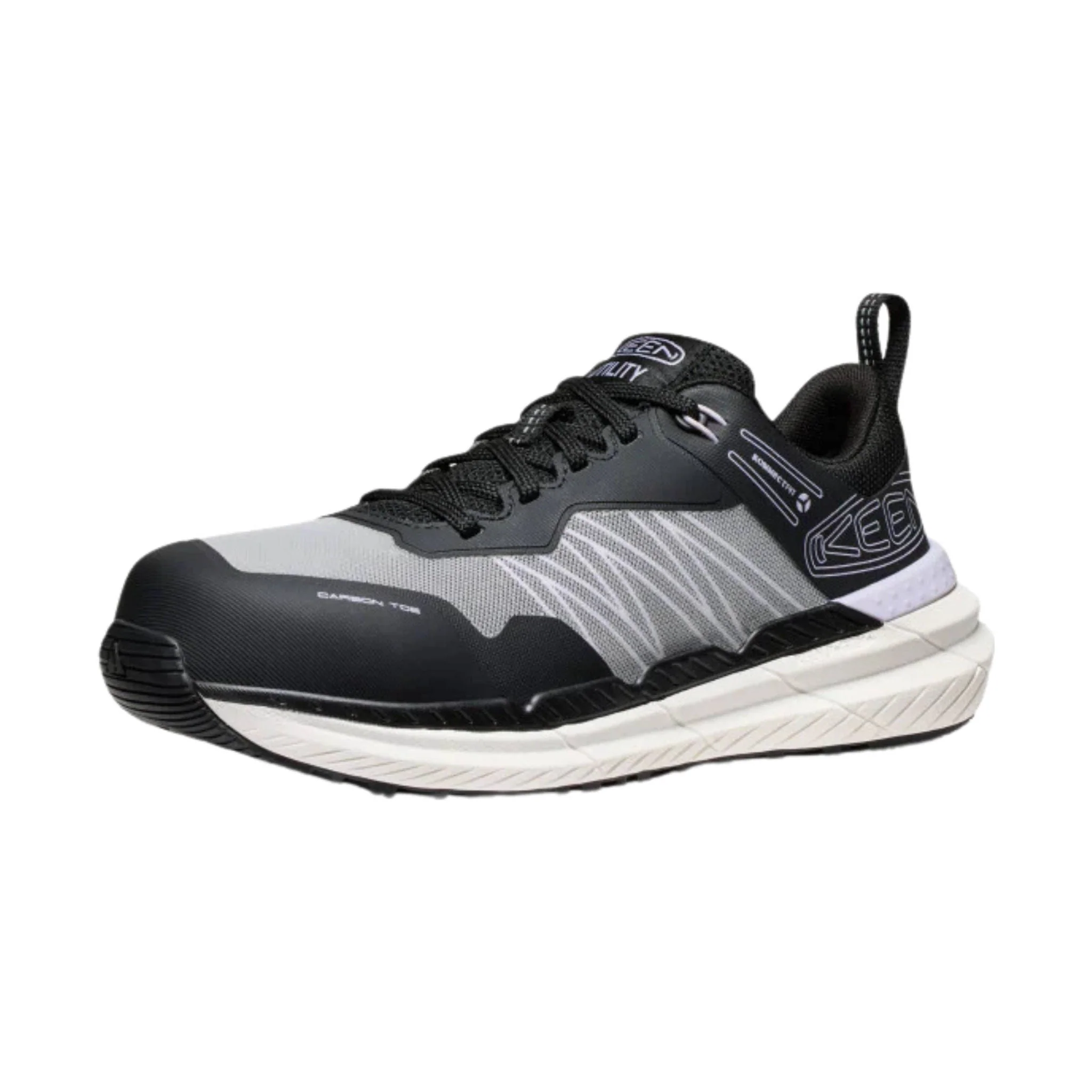 KEEN Utility Women's Speedworks Carbon Toe Work Shoes - Thistle/Black - Image 2