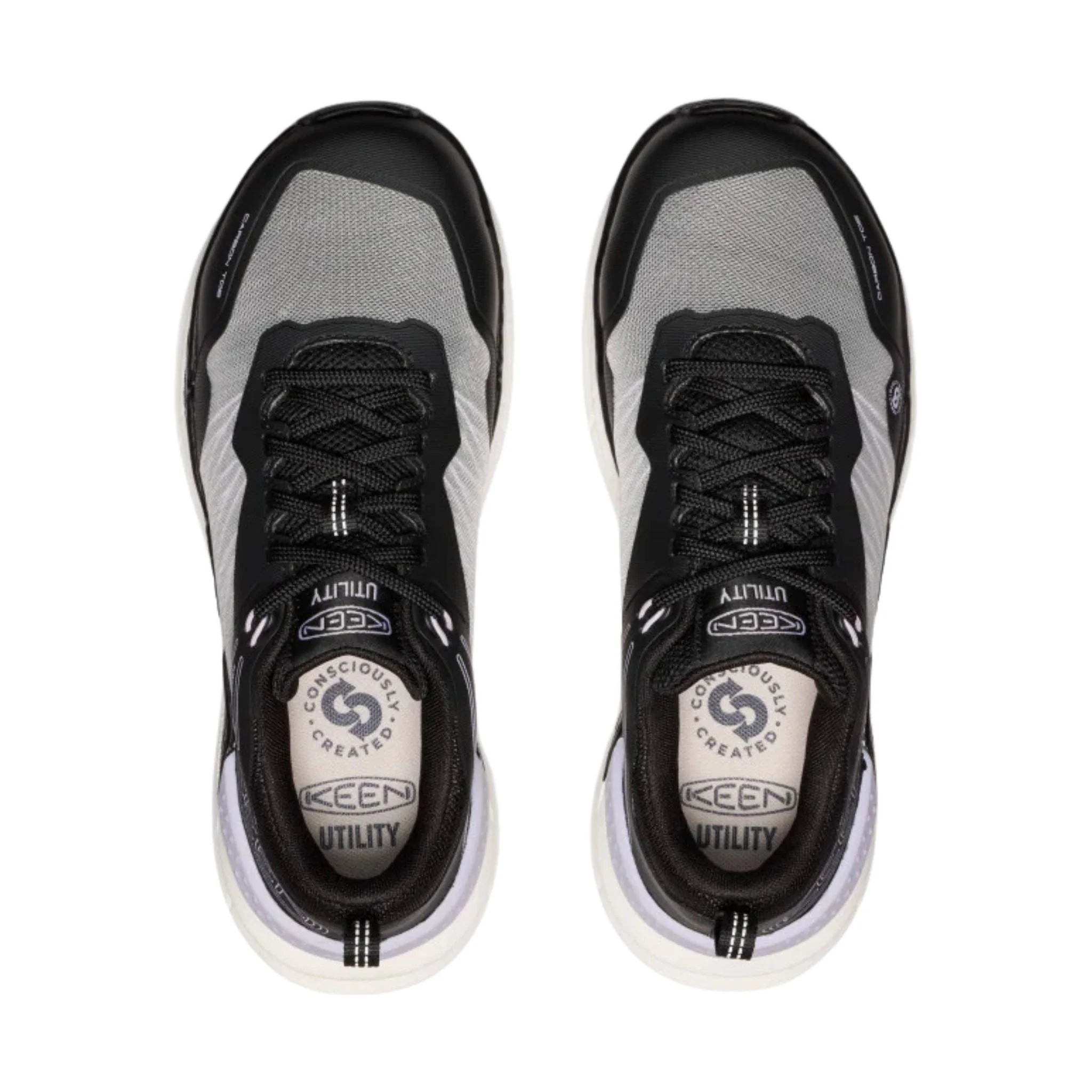 KEEN Utility Women's Speedworks Carbon Toe Work Shoes - Thistle/Black - Image 3