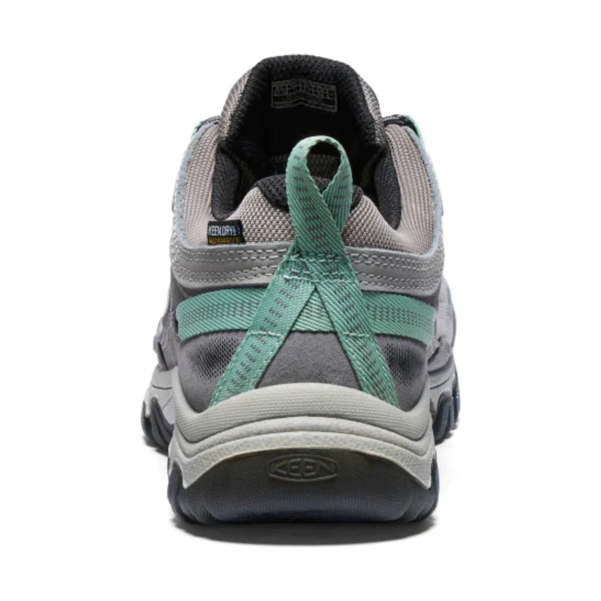 KEEN Women's Targhee IV Waterproof Hiking Shoe - Alloy/Granite Green - Image 3