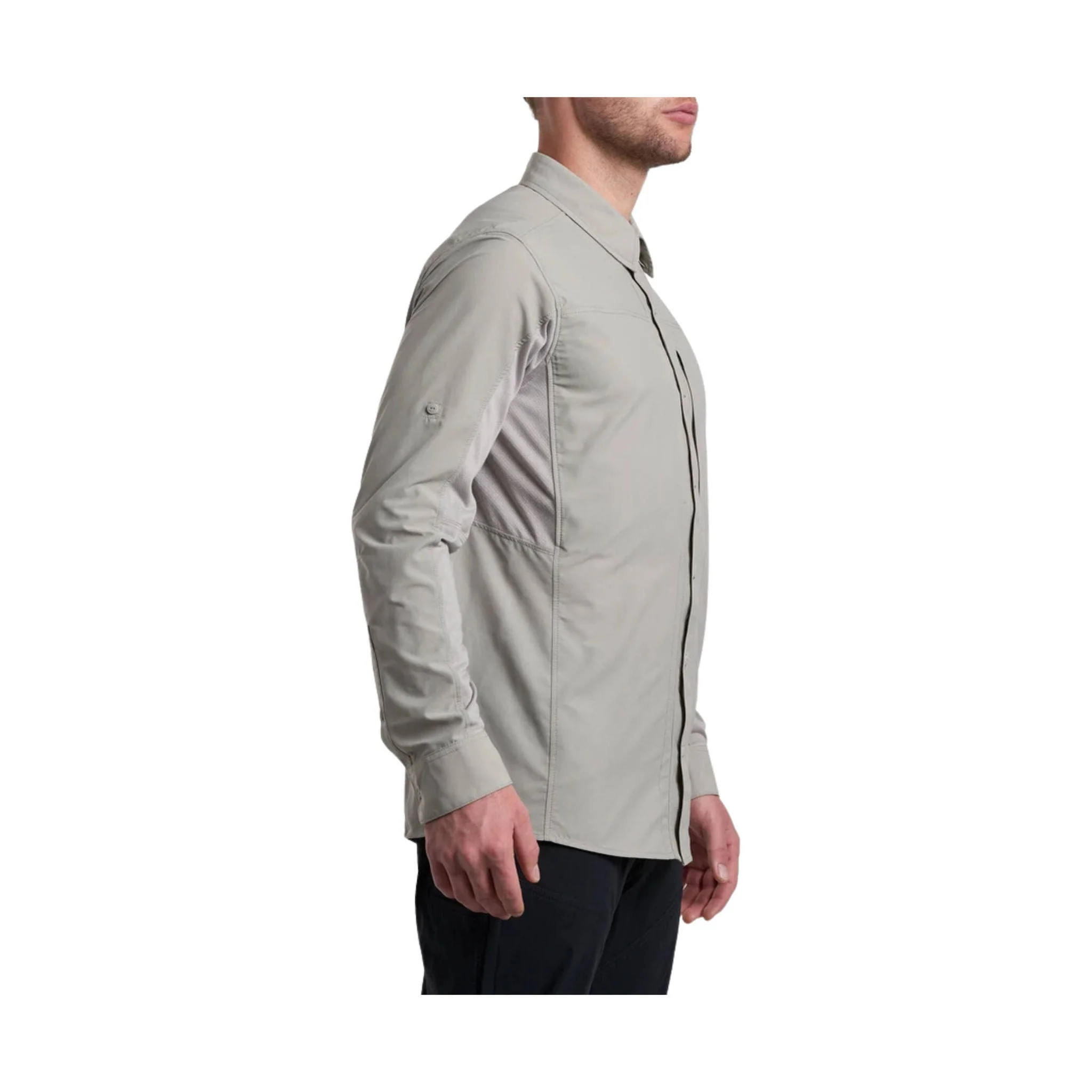 Kuhl Men's Airspeed Long Sleeve UPF Shirt - Cloud Gray - Image 2
