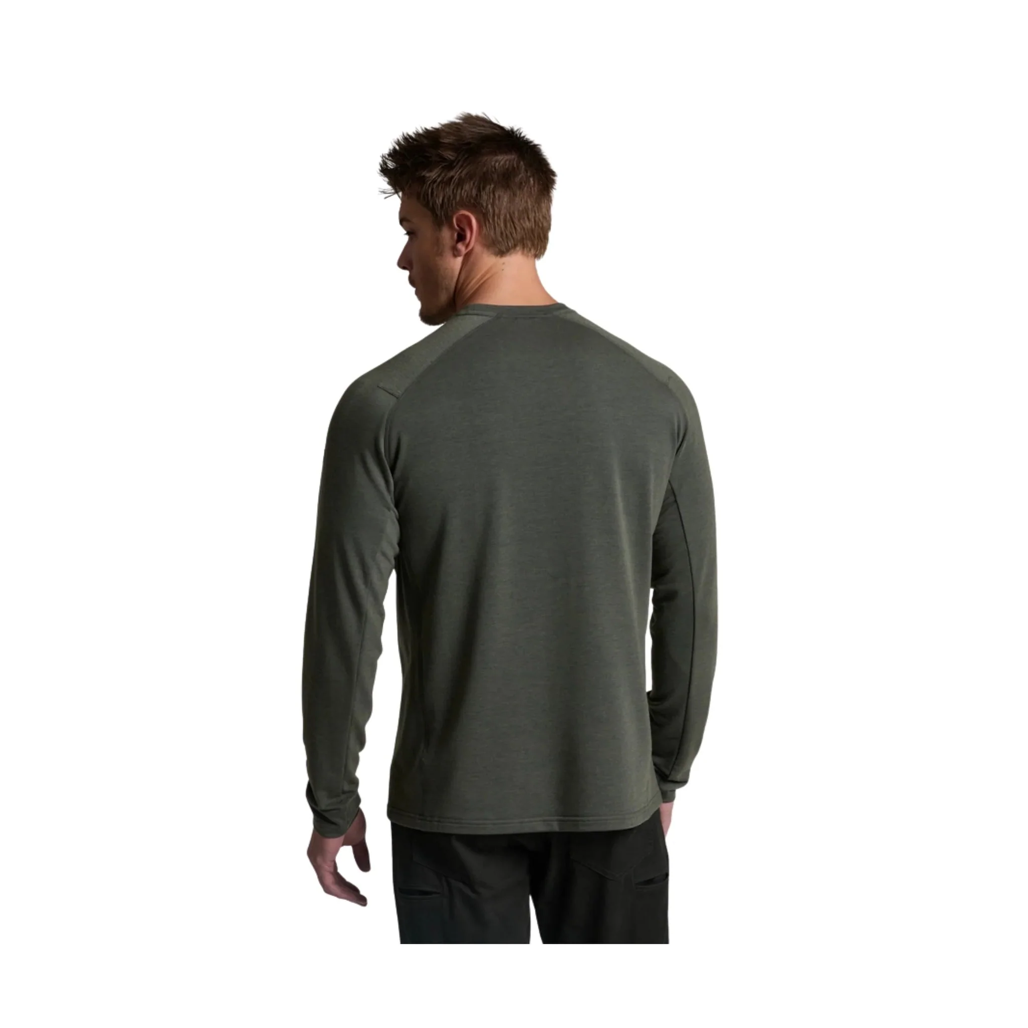 Kuhl Men's Influx Long Sleeve Crew - Moss Stone - Image 3