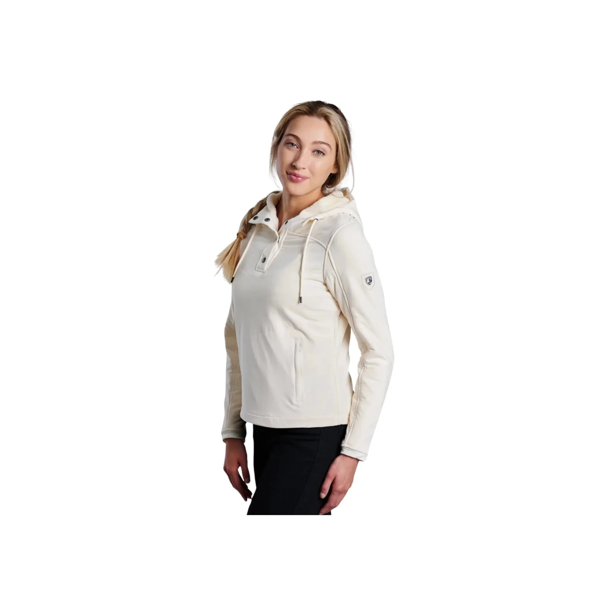 Kuhl Women's Aero Fleece Pullover - Ivory - Image 2