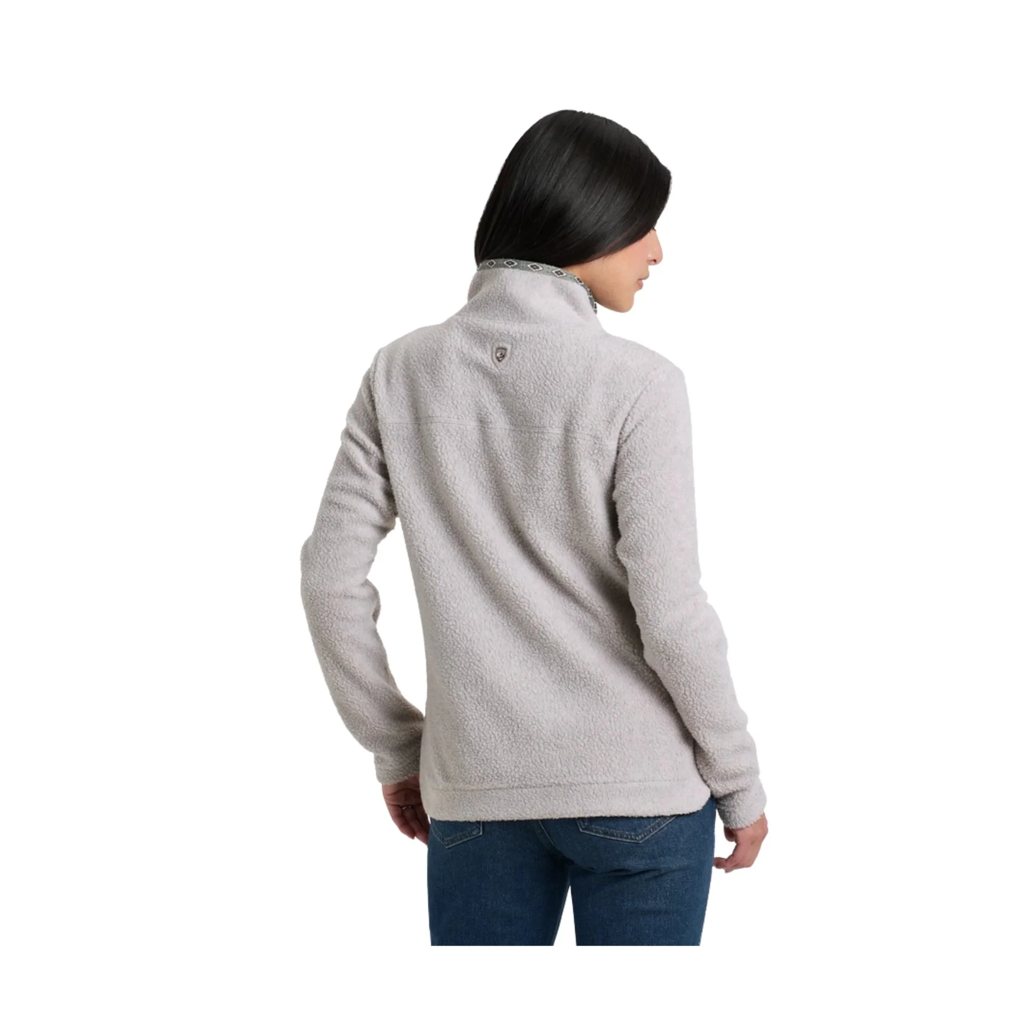 Kuhl Women's Hygge Snap Pullover - Natural - Image 3