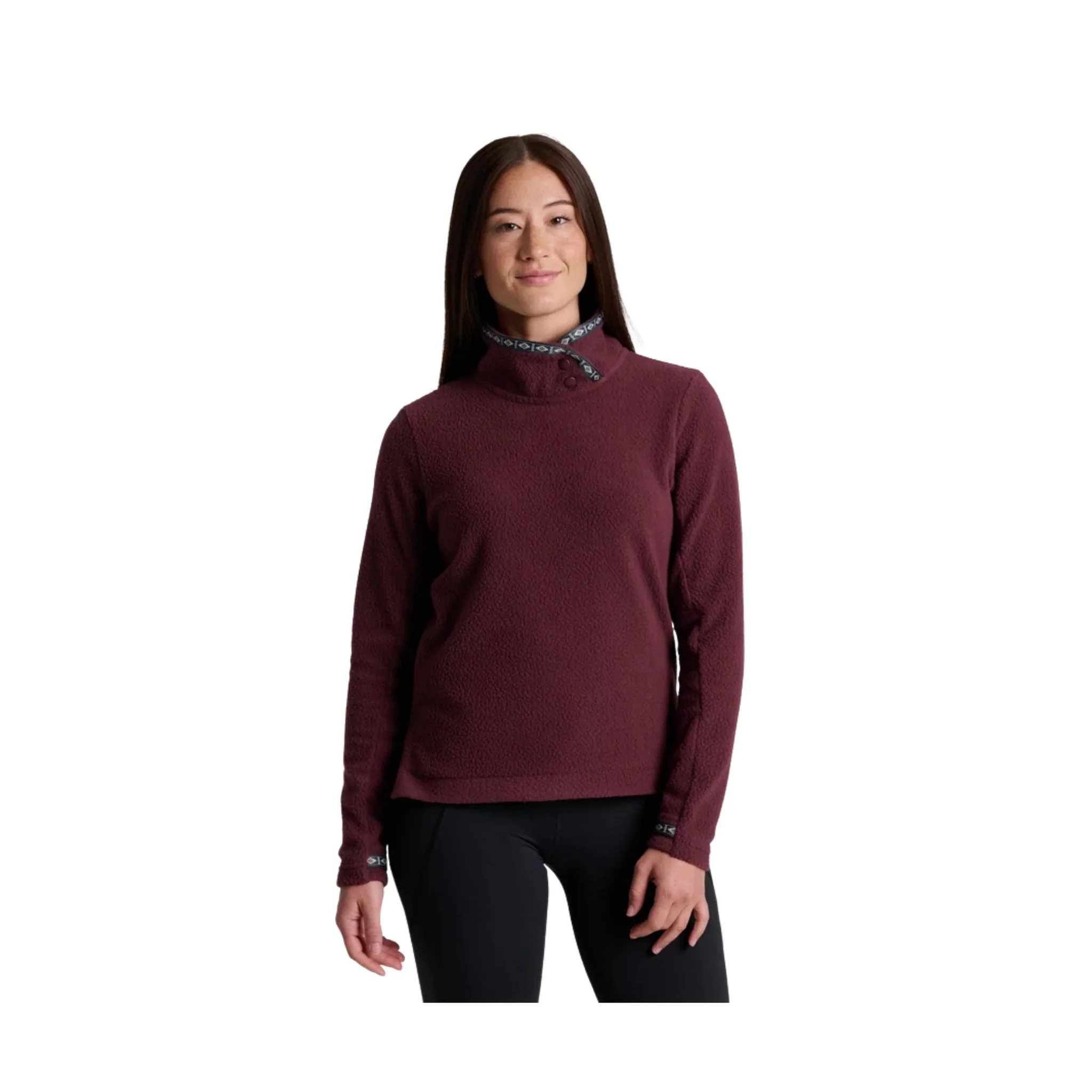 Kuhl Women's Hygge Snap Pullover - Raisin