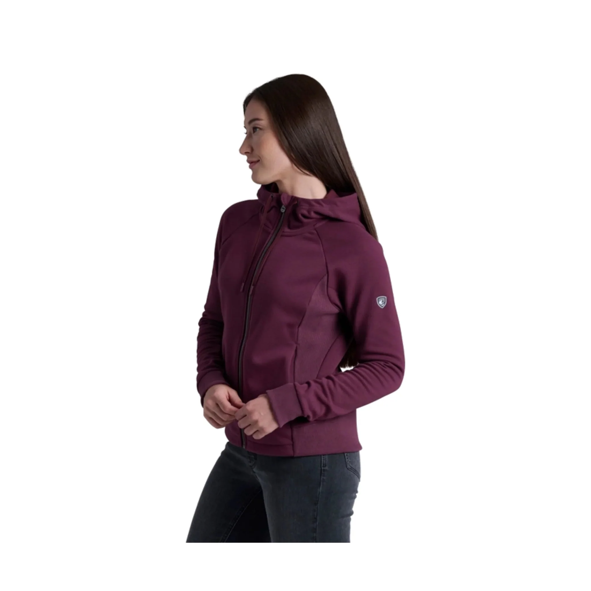 Kuhl Women's Karisma Full Zip Hoody - Winter Berry - Image 2