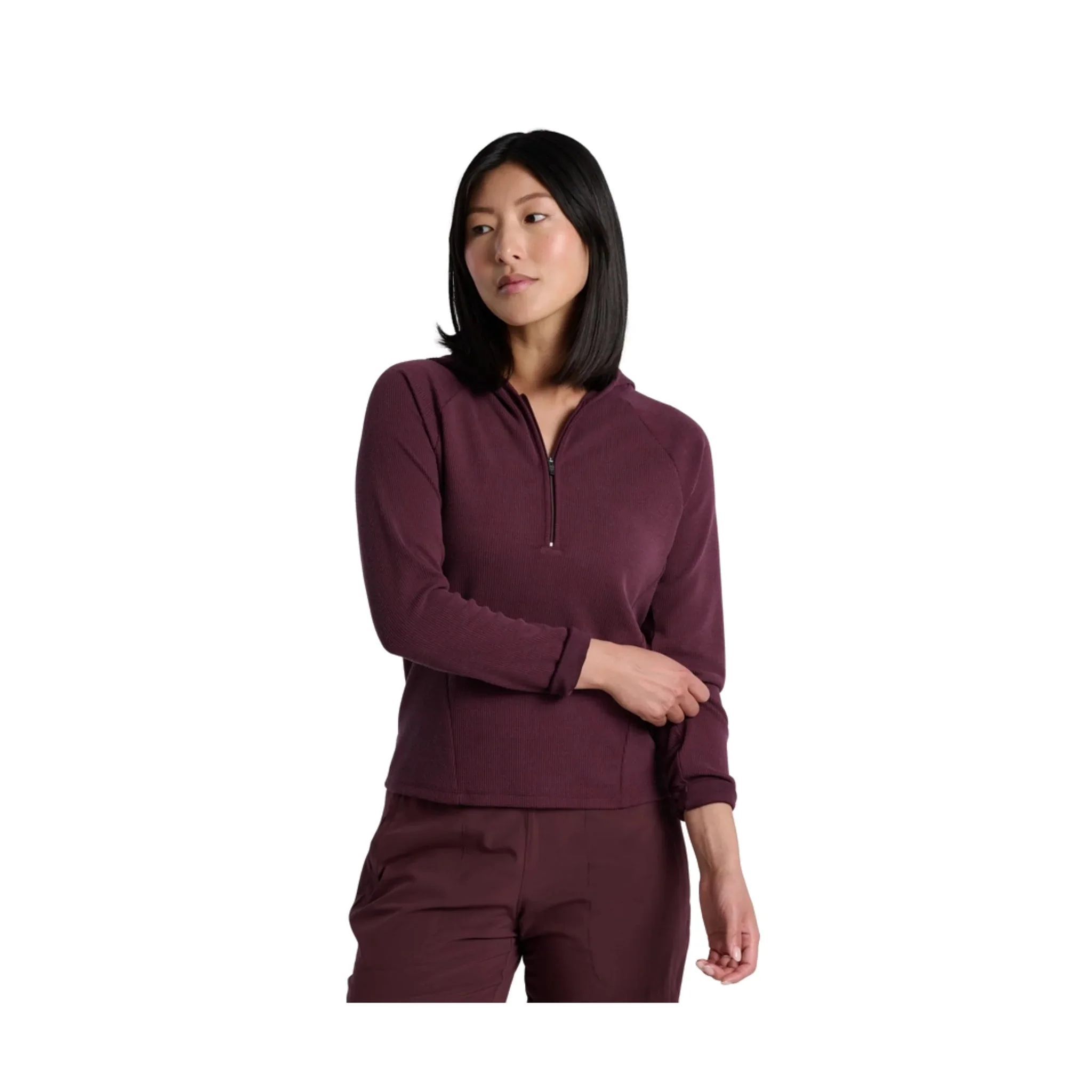 Kuhl Women's Remi Half Zip Hoody - Raisin