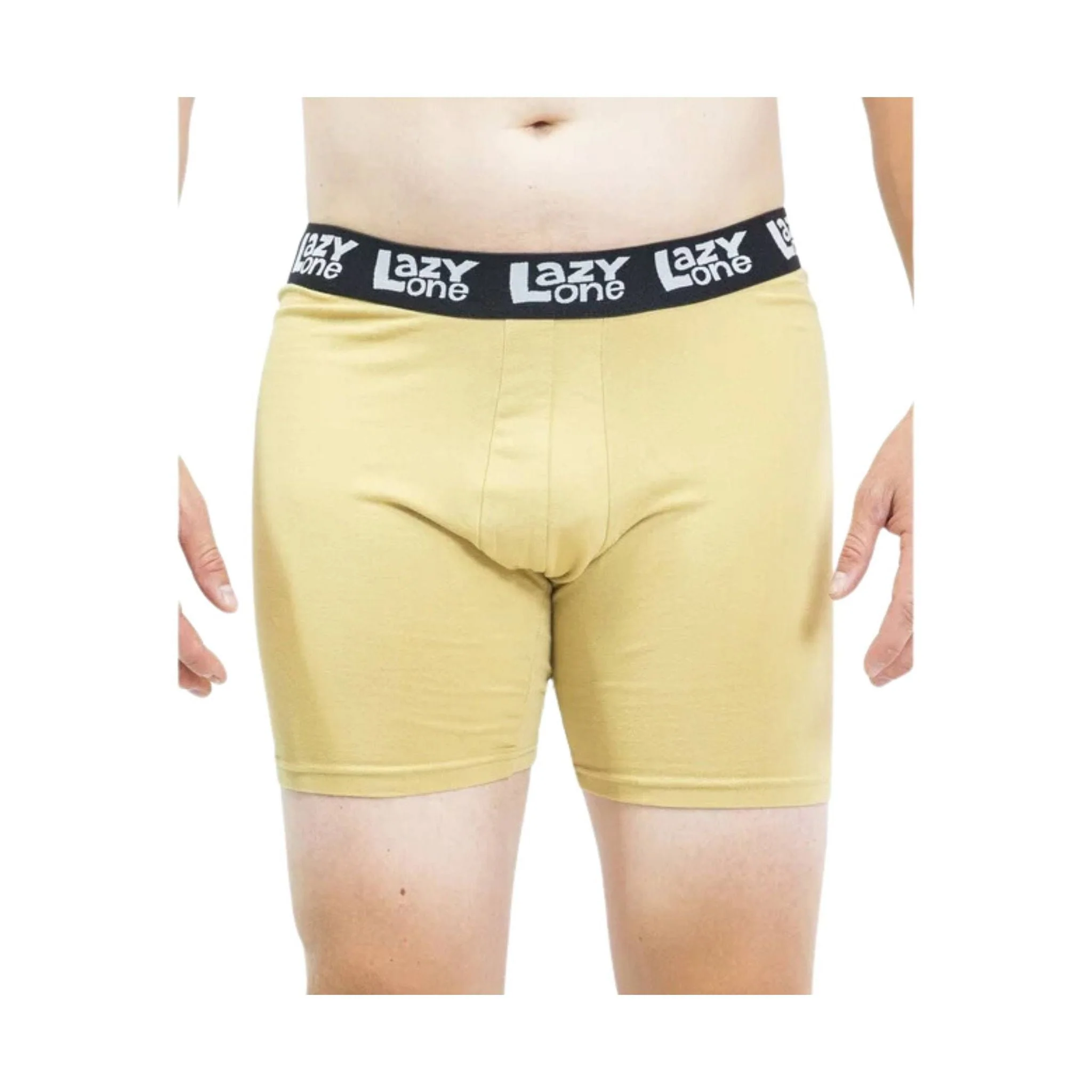 Lazy One Men's Montezuma Revenge Boxer Briefs - Yellow/ Blue/ Black - Image 2