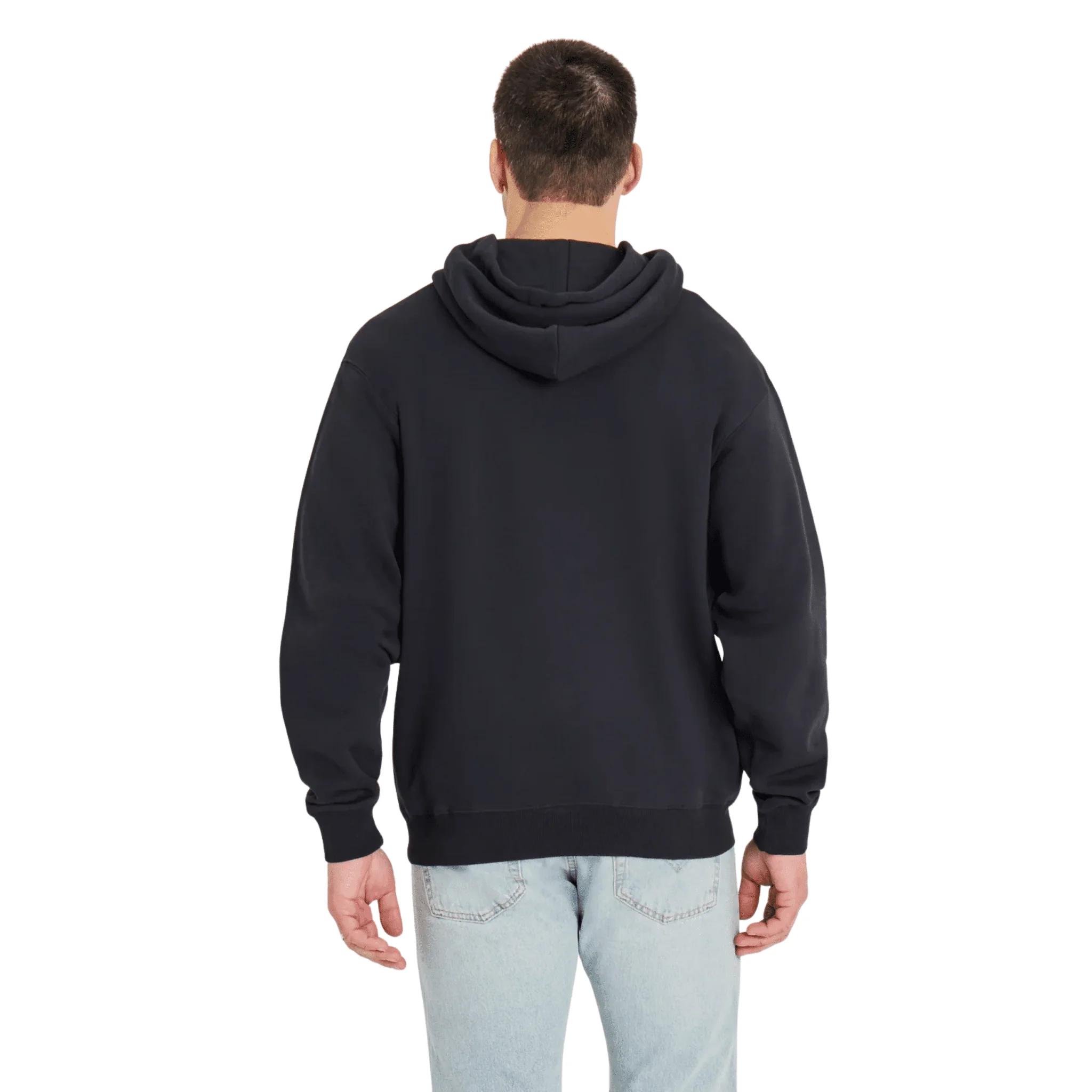 Life Is Good Men's Crafty LIG Good Vibes Fleece Hoodie - True Black - Image 3